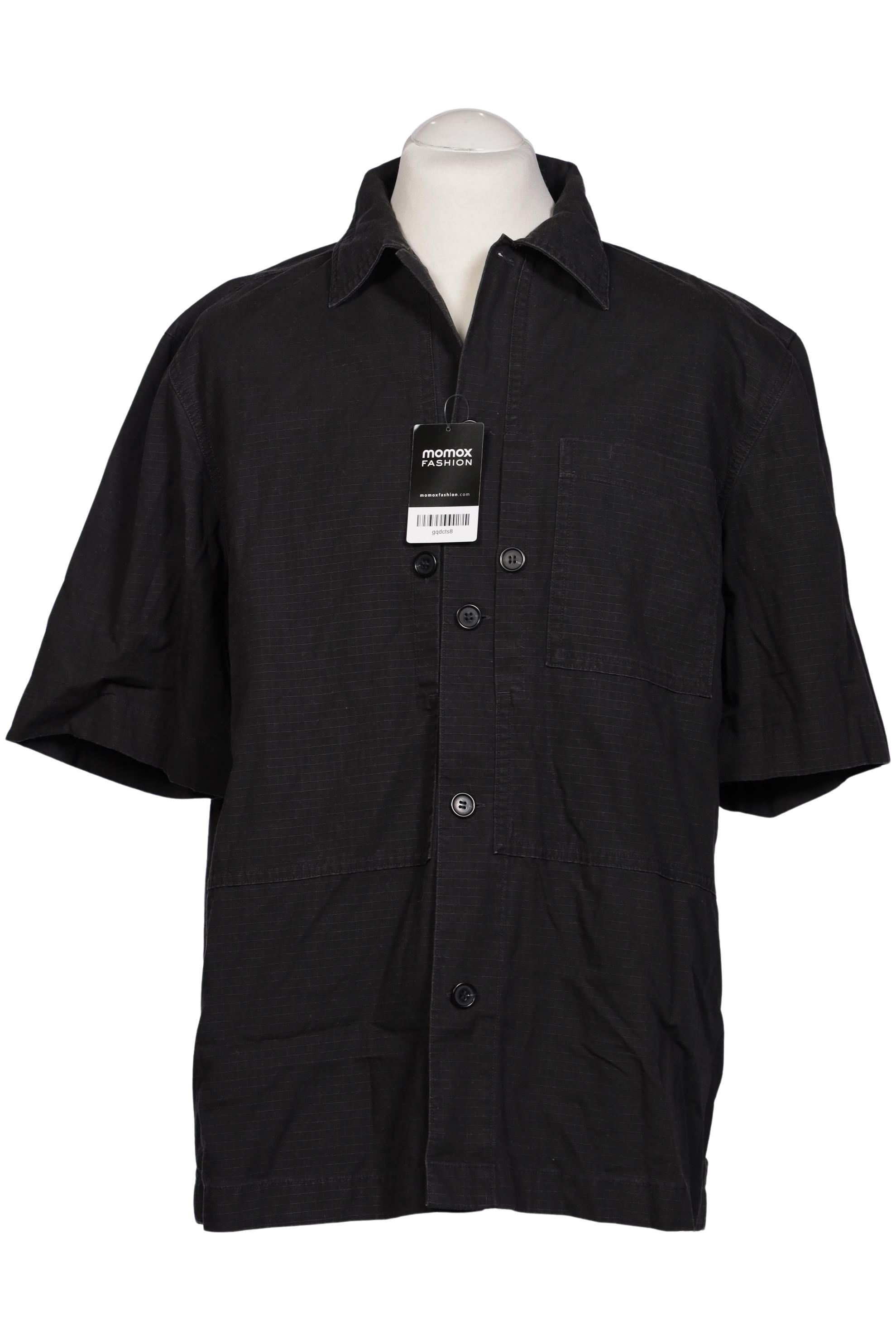 

Arket Herren Hemd, schwarz, Gr. 52