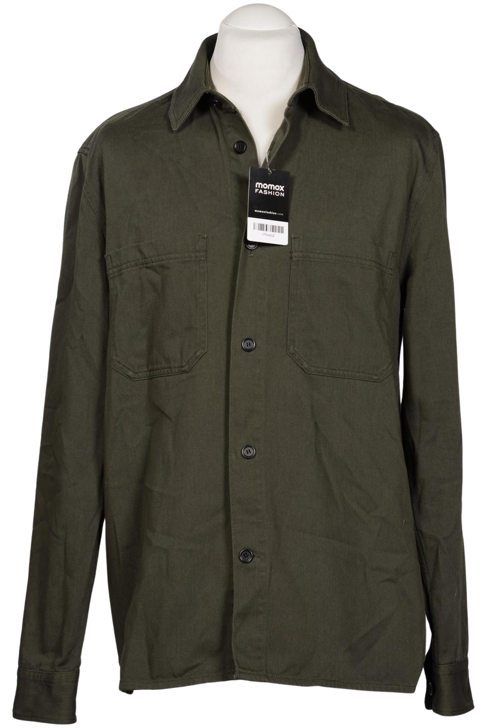 

Arket Herren Hemd, grün, Gr. 54