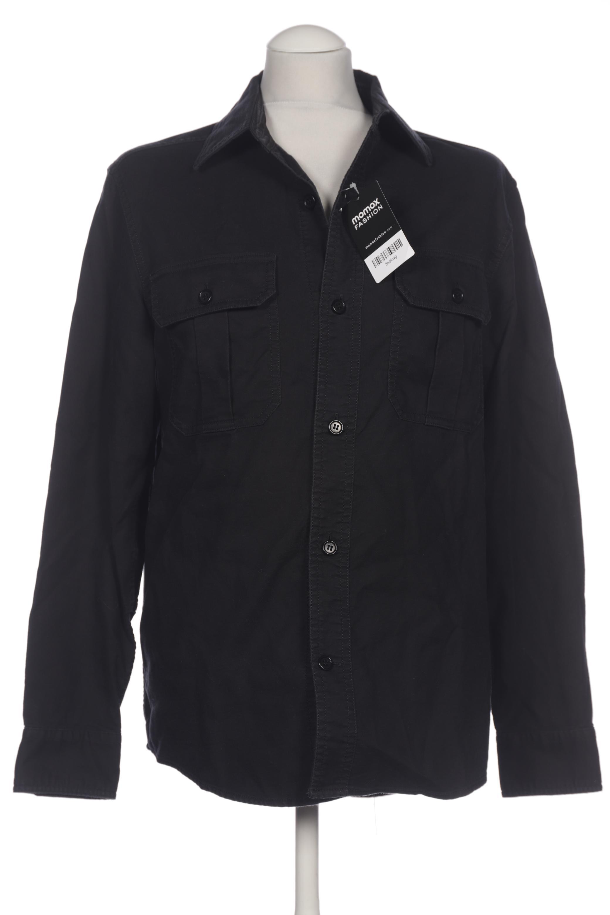 

Arket Herren Hemd, schwarz, Gr. 48