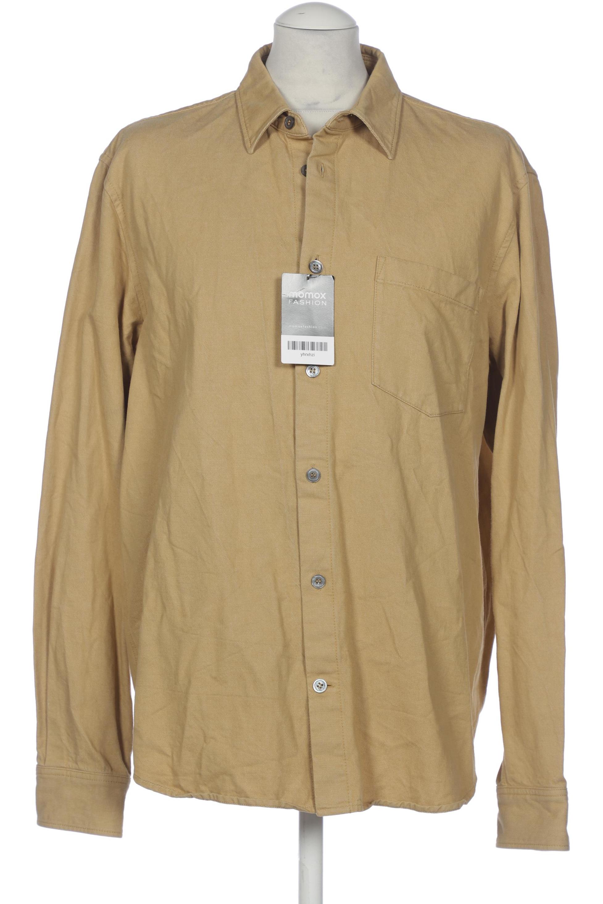 

Arket Herren Hemd, beige, Gr. 54