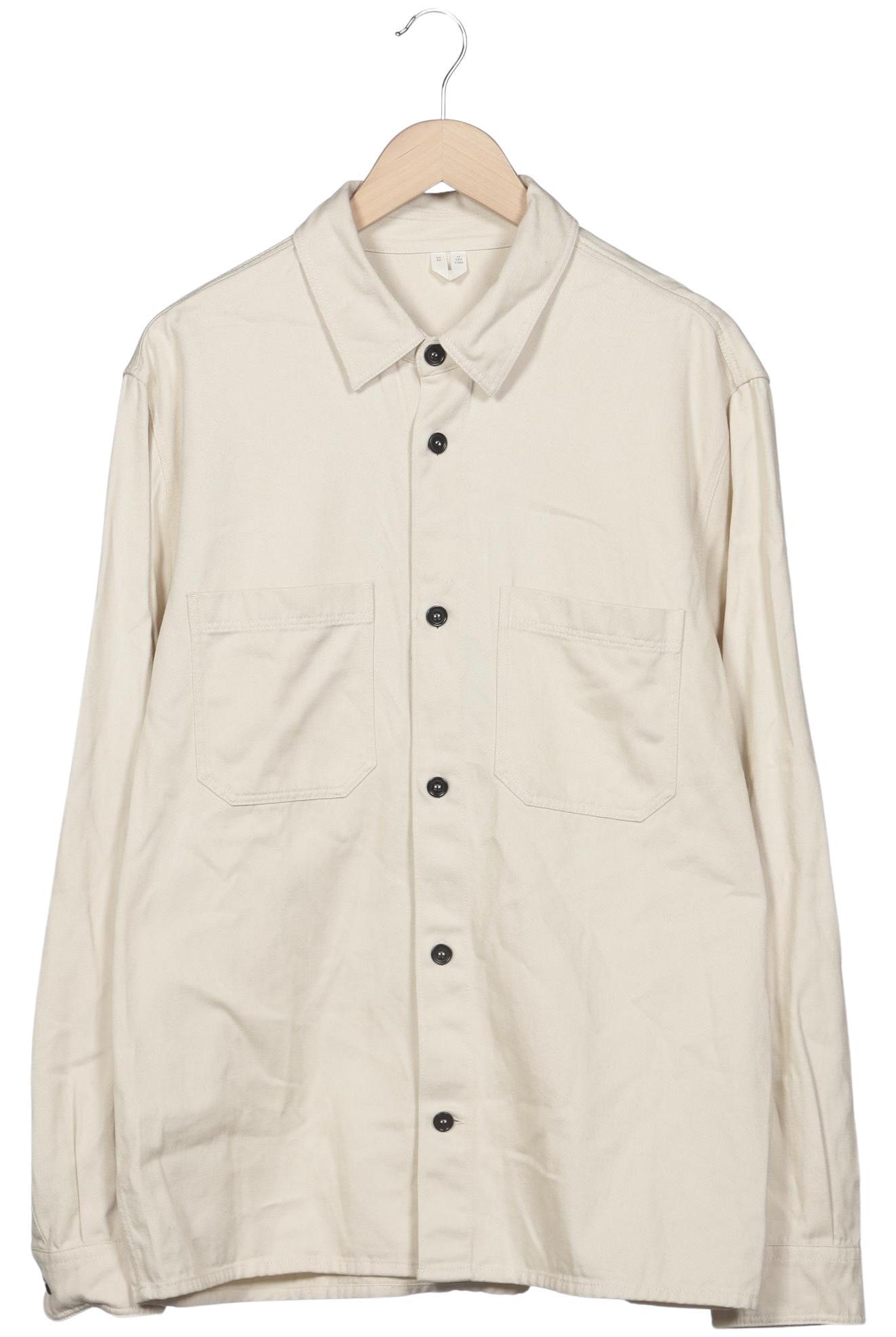 

Arket Herren Jacke, cremeweiß, Gr. 54