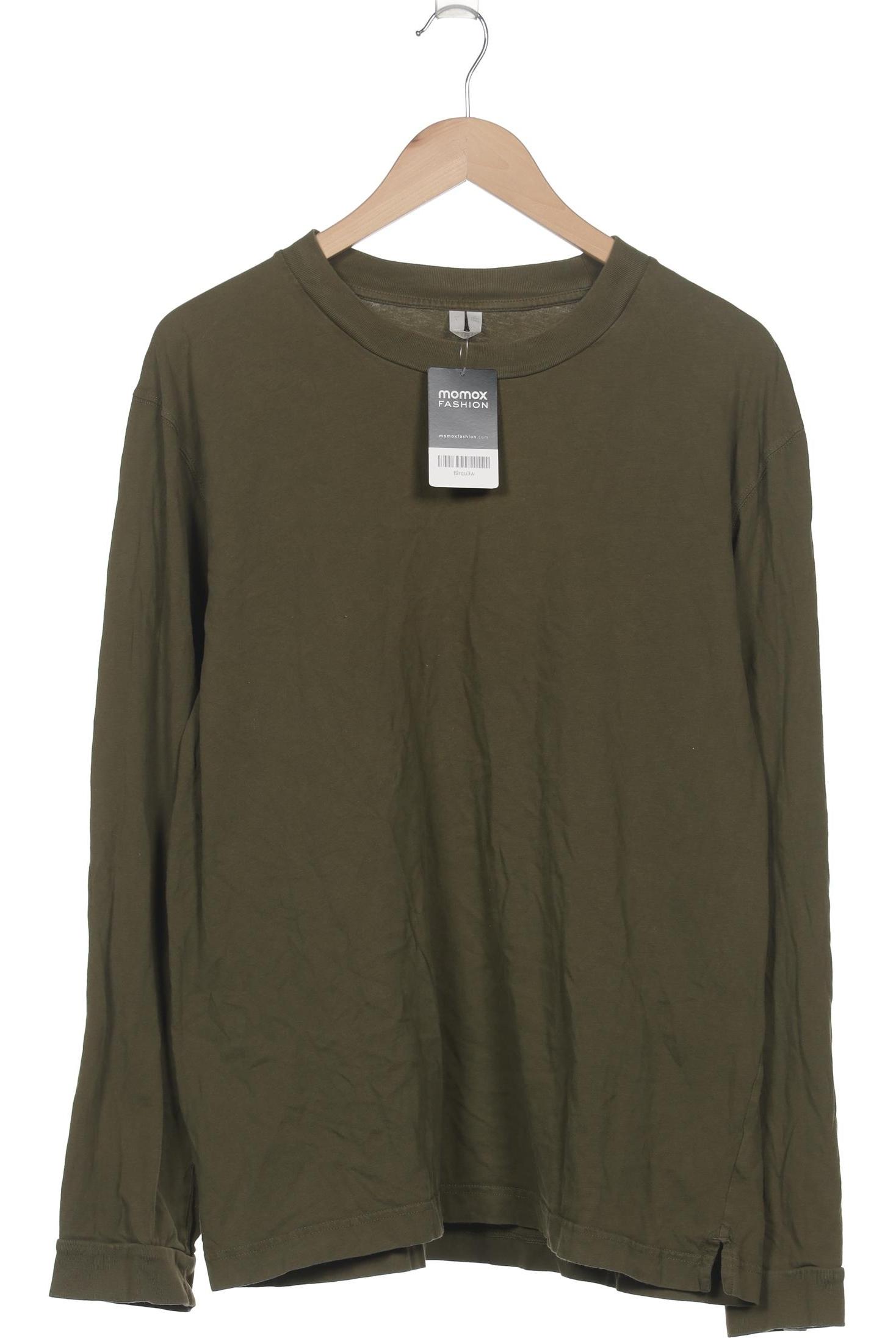 

Arket Herren Langarmshirt, grün, Gr. 52