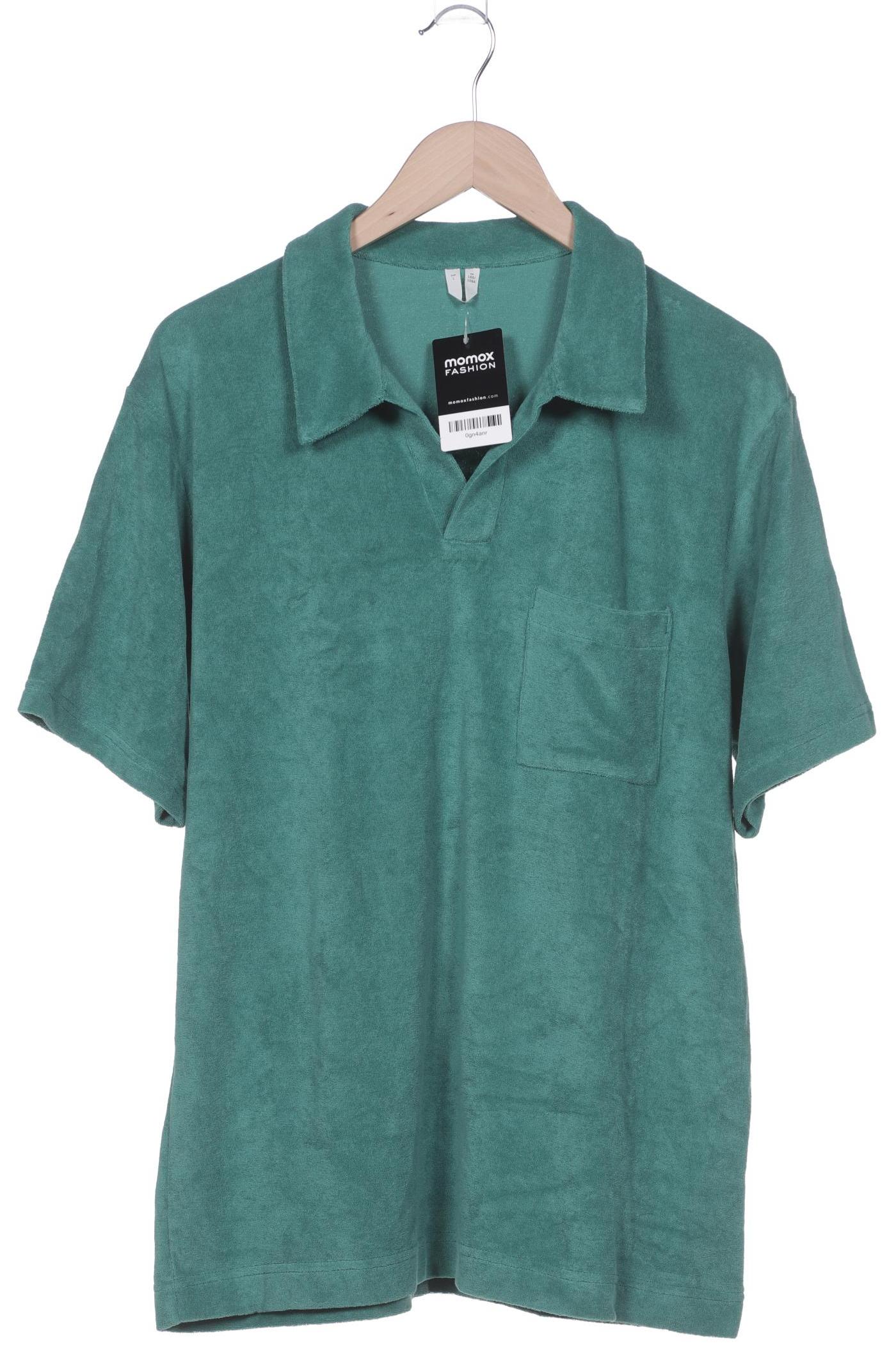 

Arket Herren Poloshirt, grün, Gr. 52