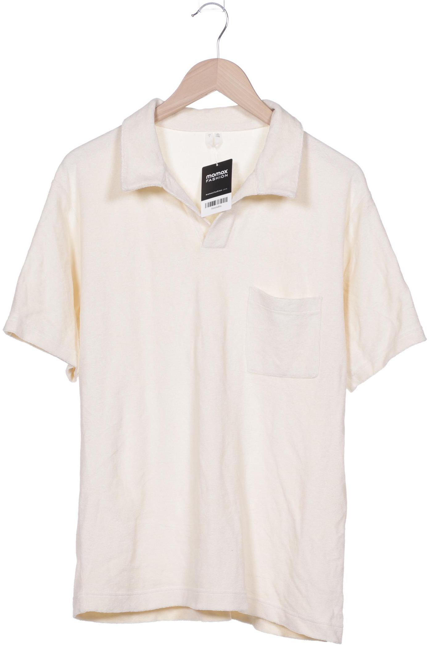 

Arket Herren Poloshirt, cremeweiß, Gr. 52