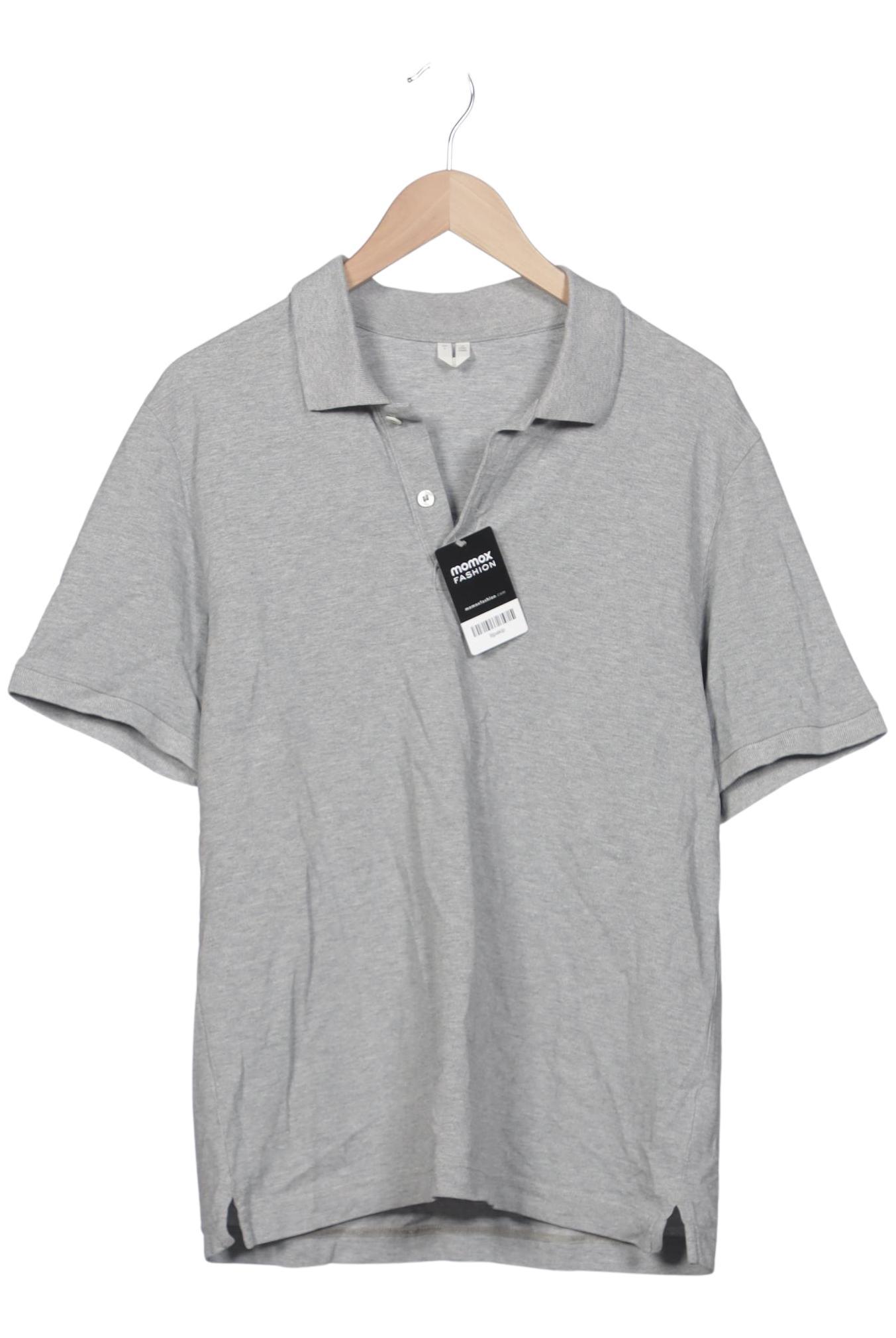 

Arket Herren Poloshirt, grau, Gr. 52