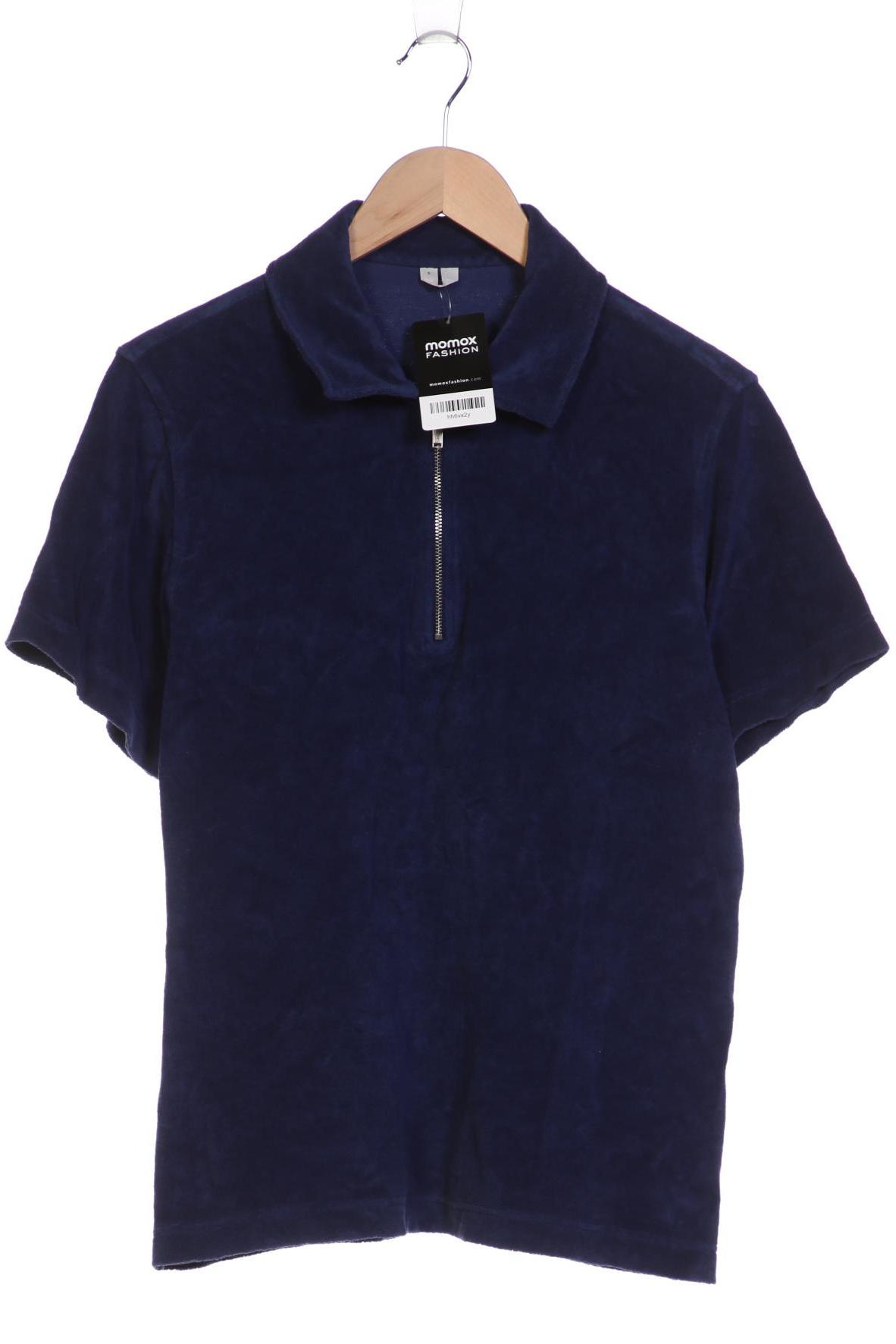 

Arket Herren Poloshirt, blau, Gr. 46