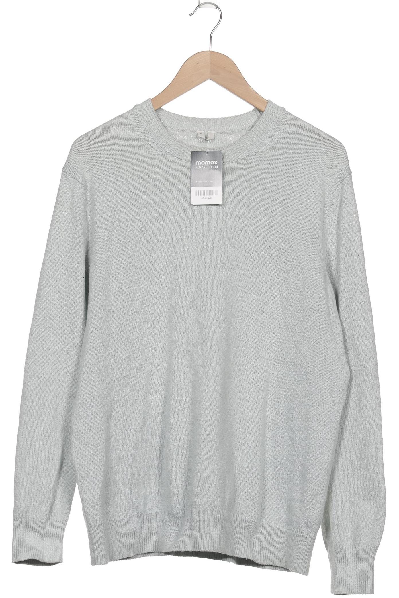 

Arket Herren Pullover, türkis, Gr. 48