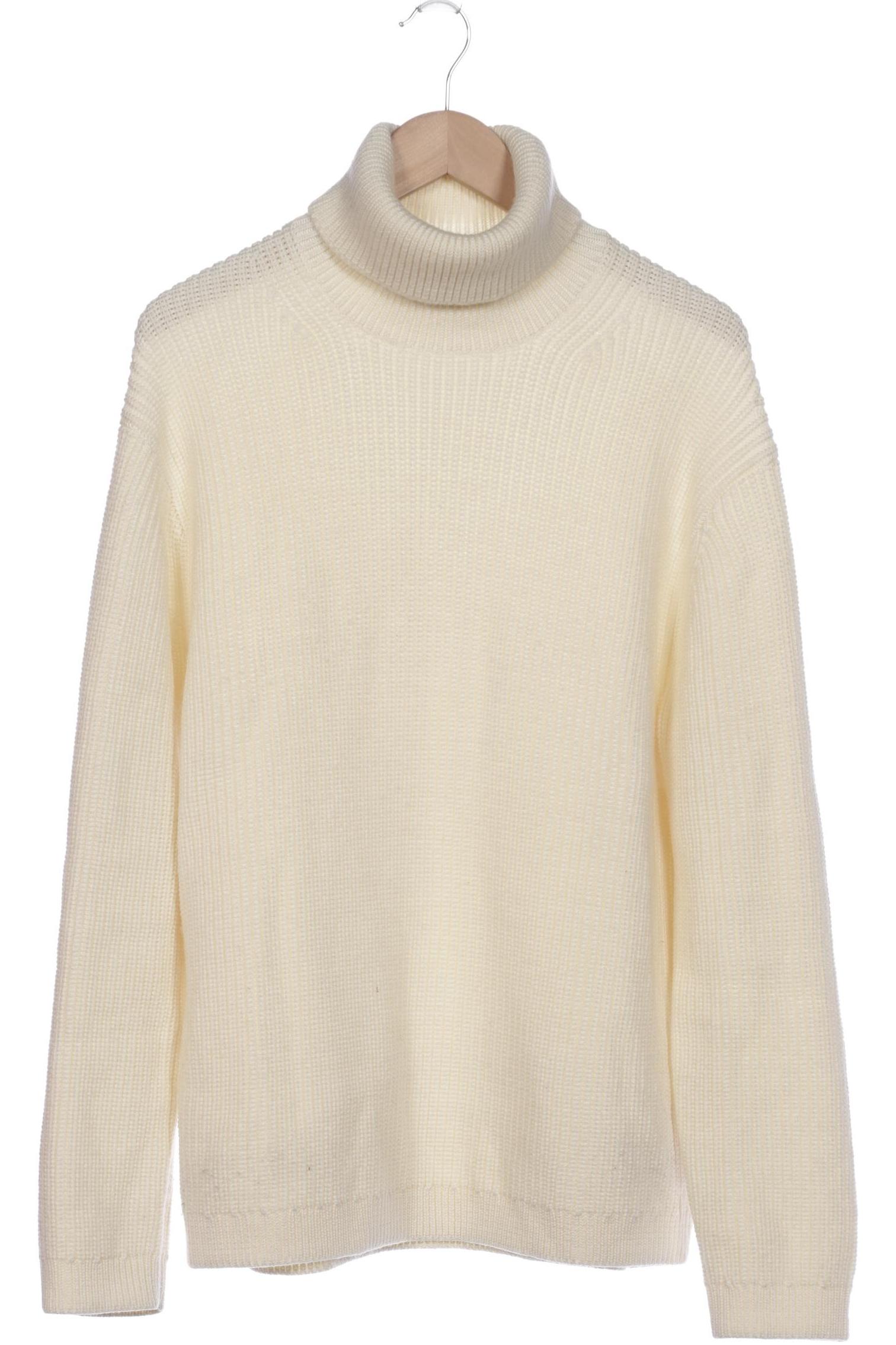 

Arket Herren Pullover, cremeweiß, Gr. 46