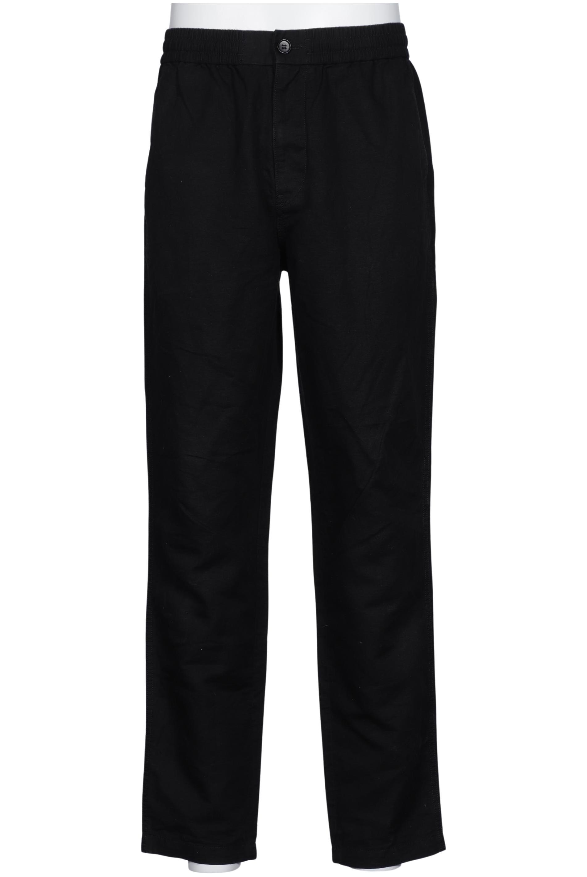 

Arket Herren Stoffhose, schwarz, Gr. 46