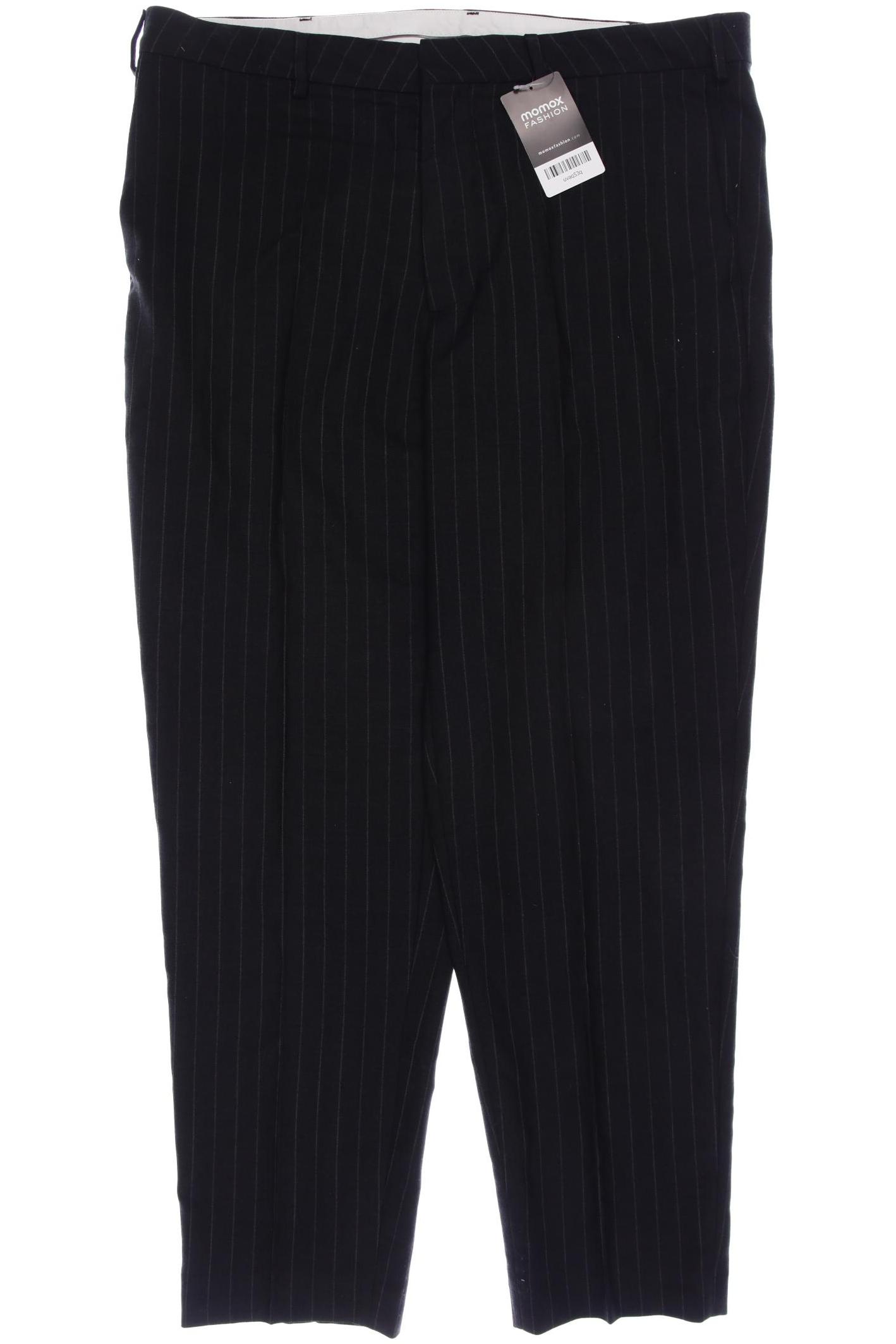 

Arket Herren Stoffhose, schwarz, Gr. 54