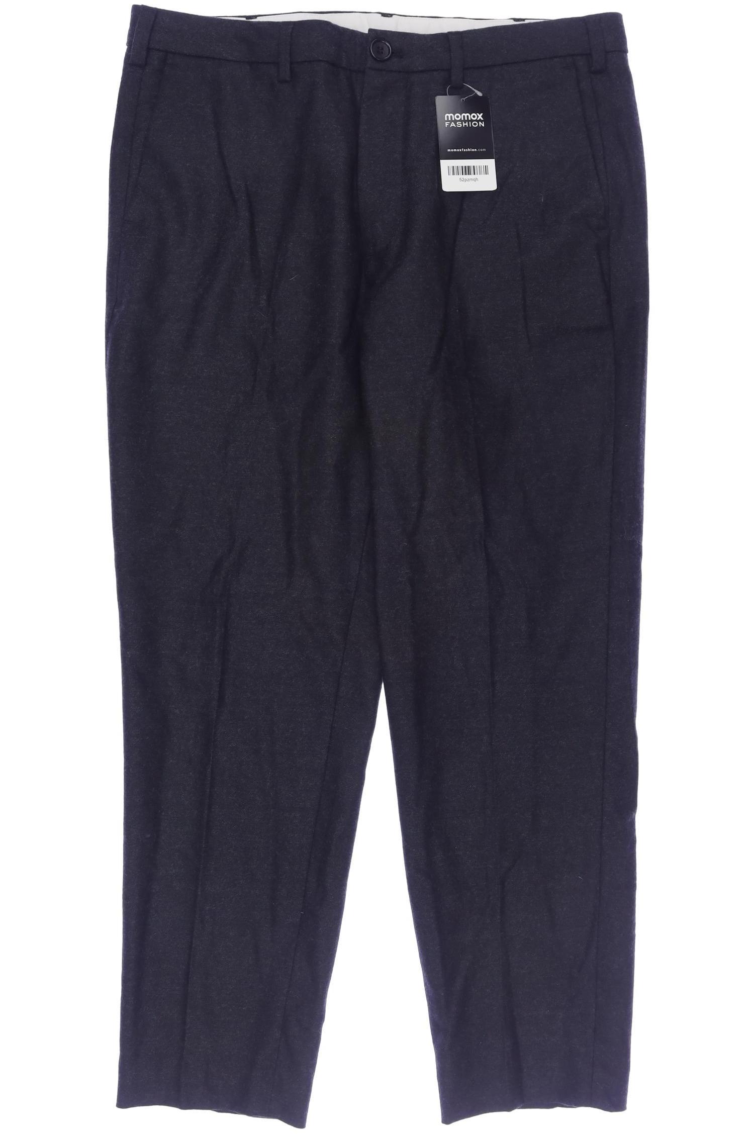 

Arket Herren Stoffhose, schwarz, Gr. 50