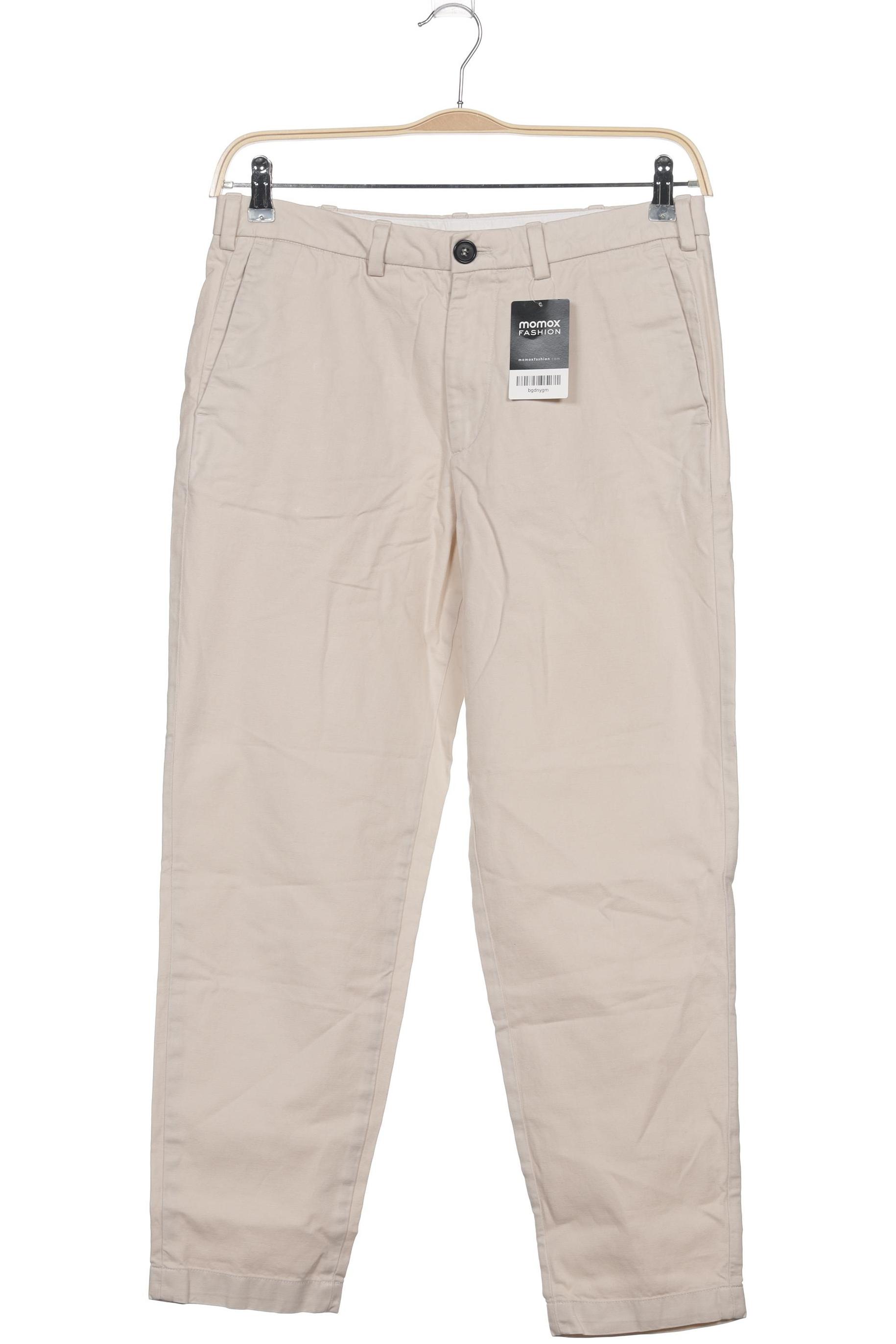 

Arket Herren Stoffhose, beige, Gr. 48