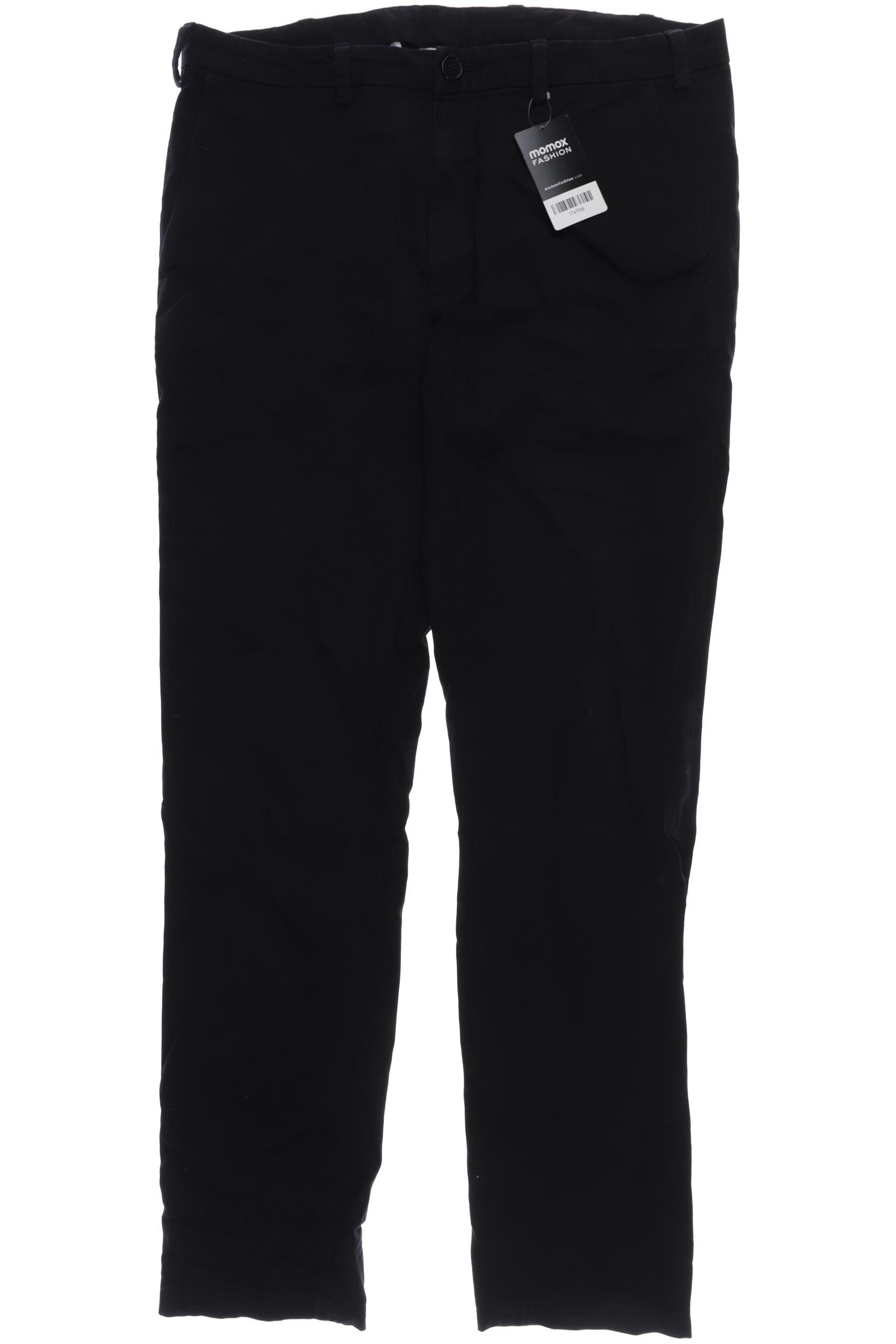 

Arket Herren Stoffhose, schwarz, Gr. 54