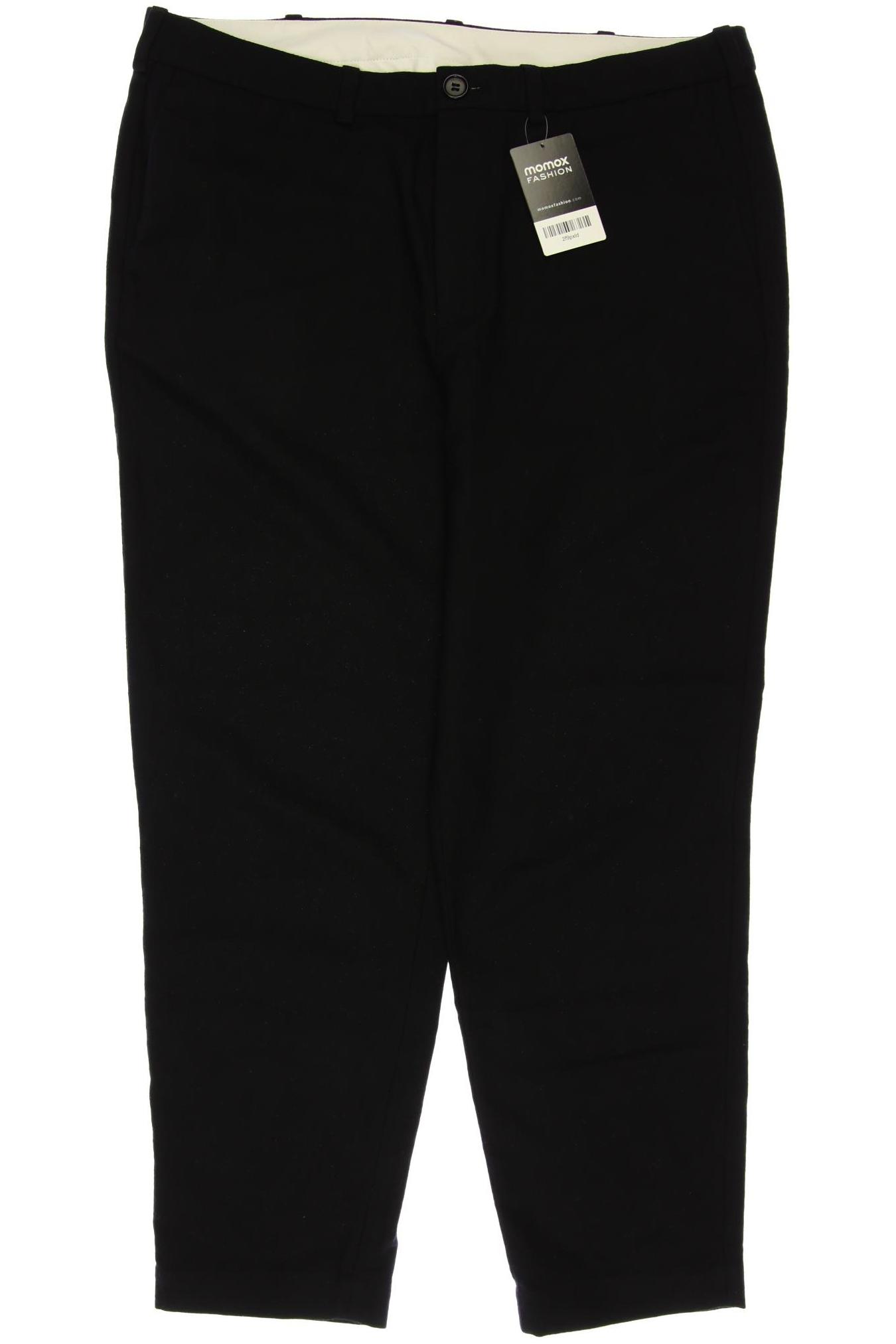 

Arket Herren Stoffhose, schwarz, Gr. 52
