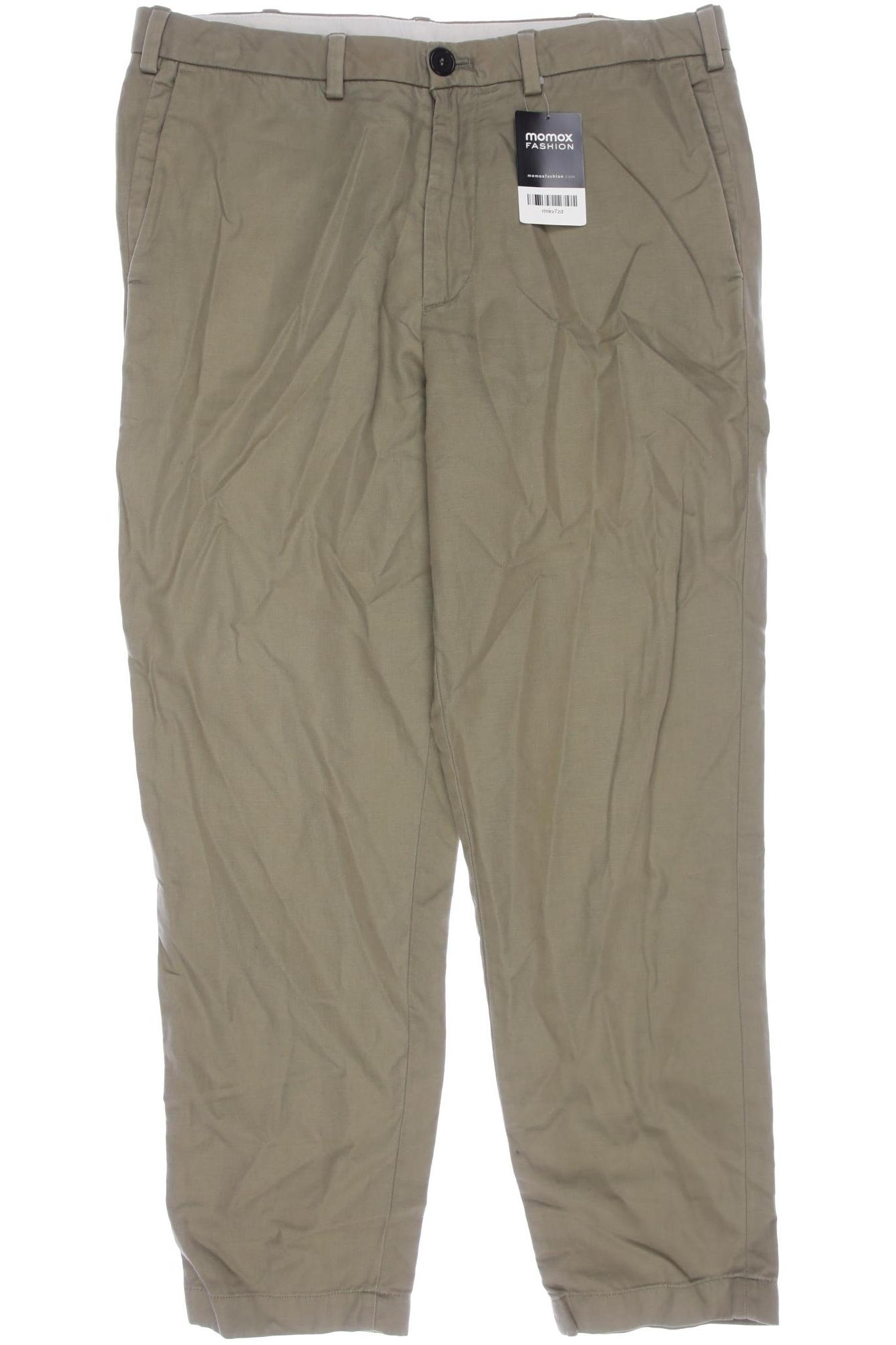 

Arket Herren Stoffhose, grün, Gr. 50