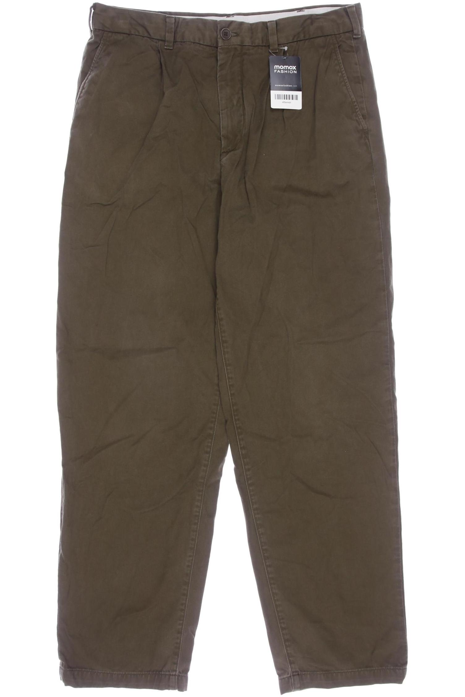 

Arket Herren Stoffhose, grün, Gr. 50