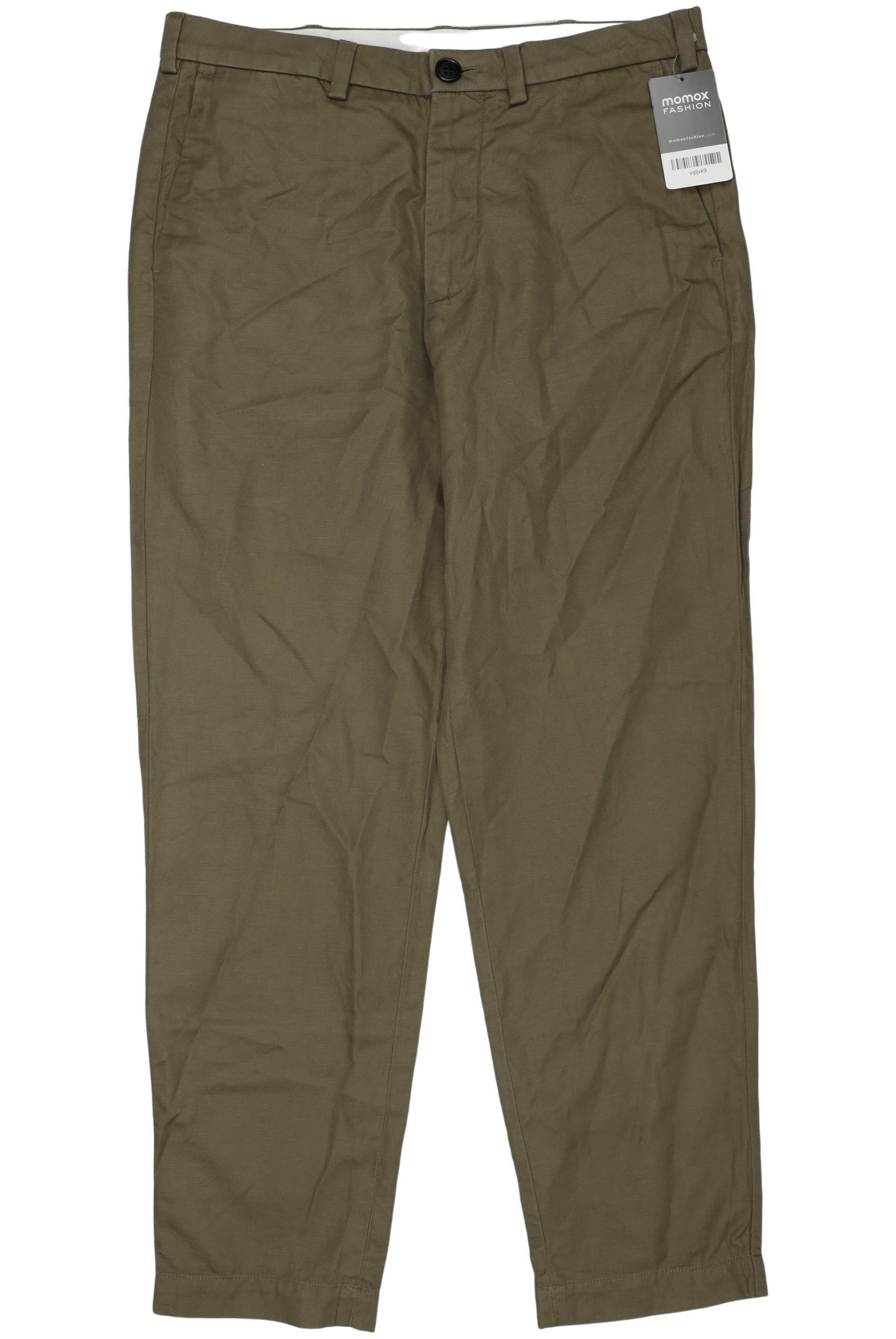 

Arket Herren Stoffhose, grün, Gr. 46