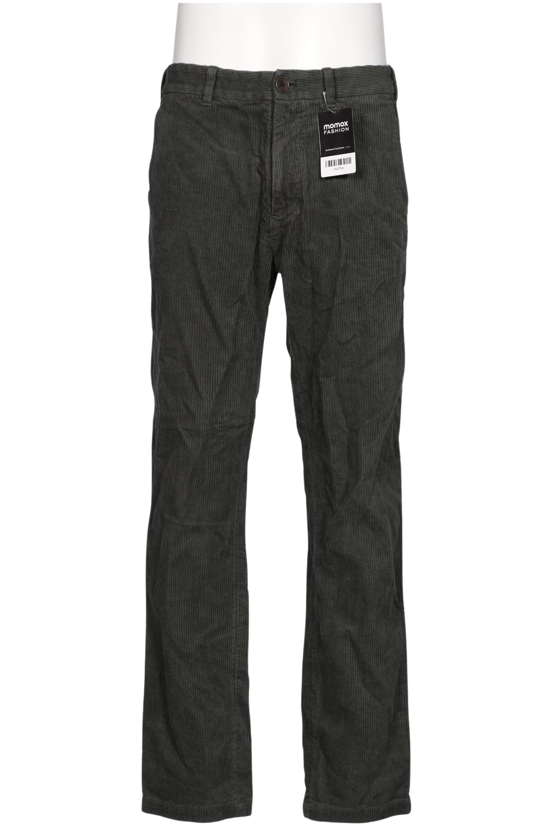 

Arket Herren Stoffhose, grün, Gr. 48