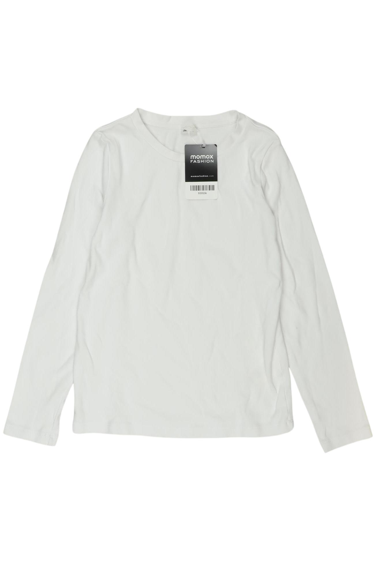 

Arket Jungen Langarmshirt, weiß, Gr. 134/140