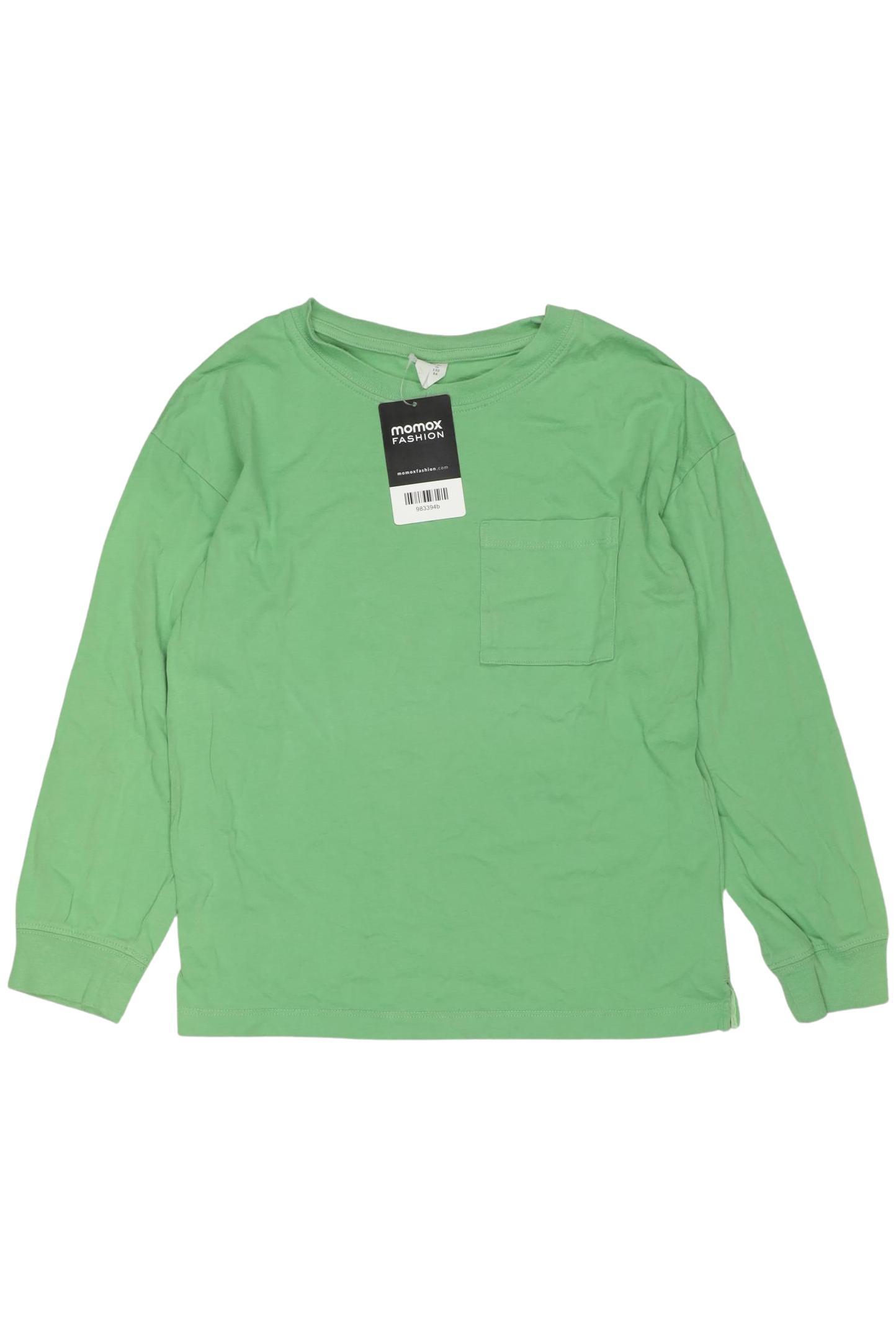 

Arket Jungen Langarmshirt, hellgrün, Gr. 122/128