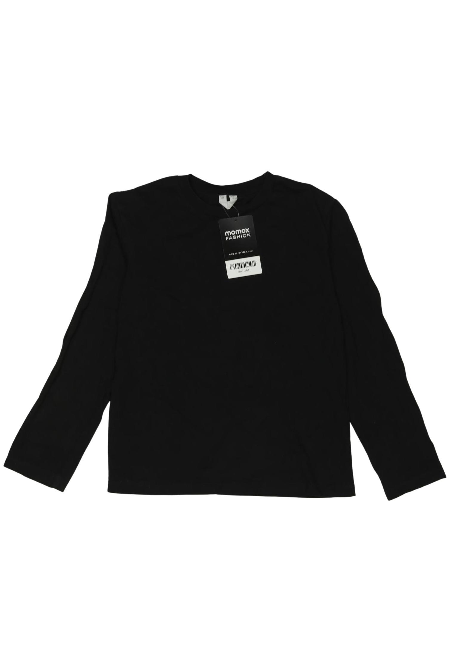 

Arket Jungen Langarmshirt, schwarz, Gr. 122/128