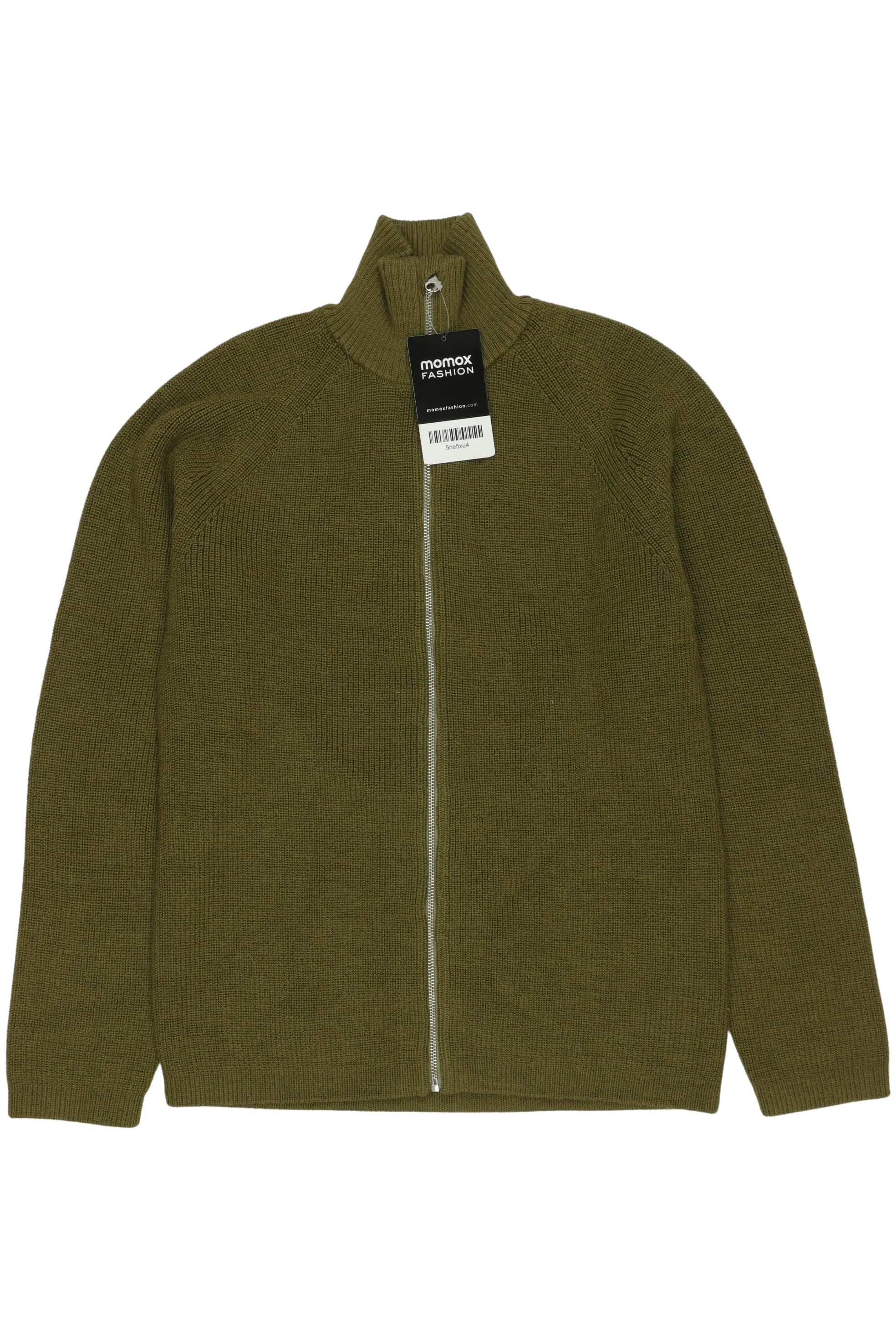 

Arket Herren Strickjacke, grün, Gr. 140