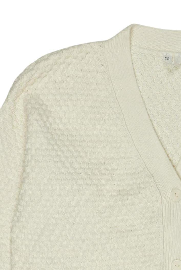 Thumbnail - Arket Mädchen Strickjacke, cremeweiß, Gr. 134