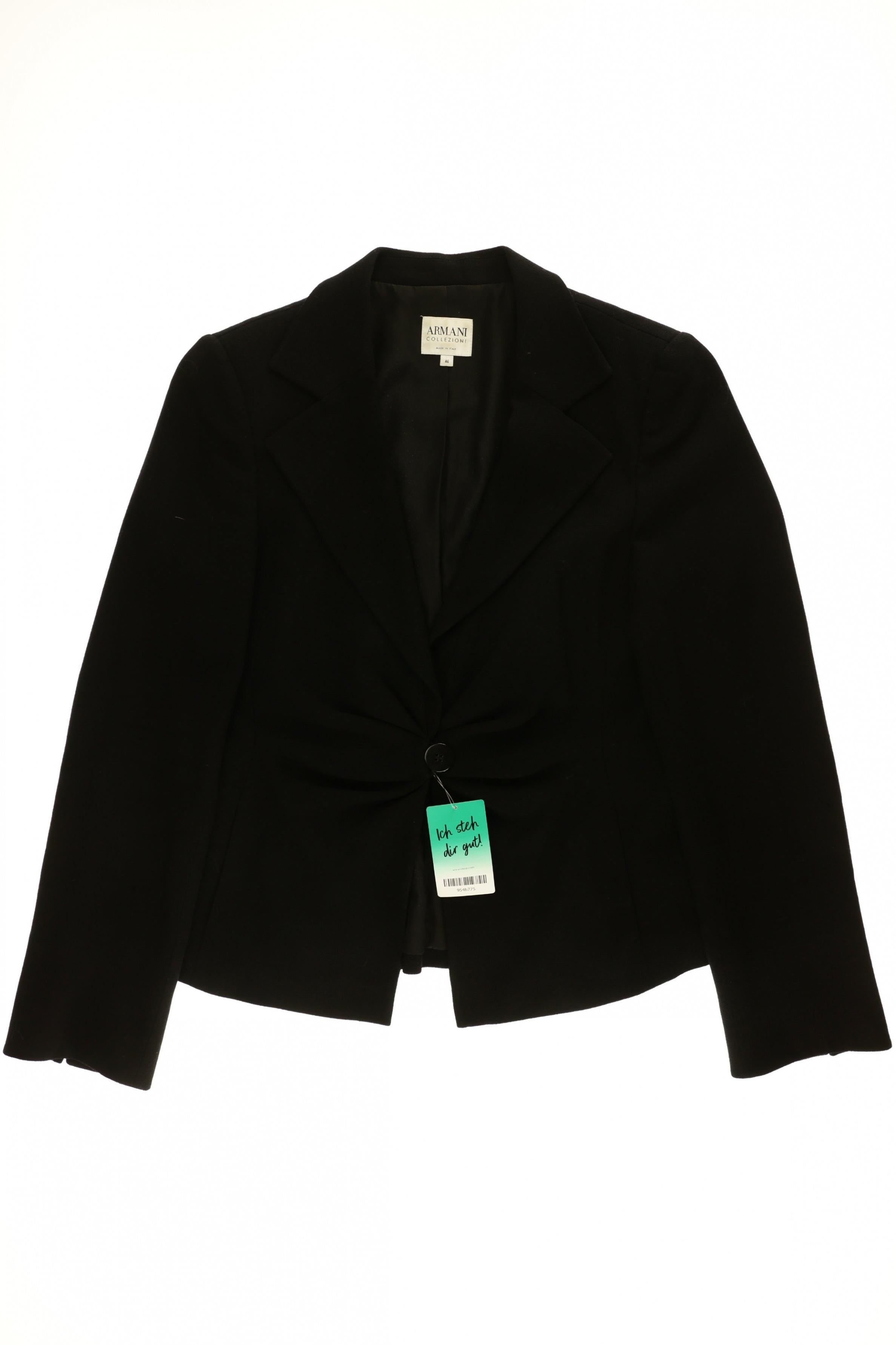 

Armani Collezioni Damen Blazer, schwarz, Gr. 46