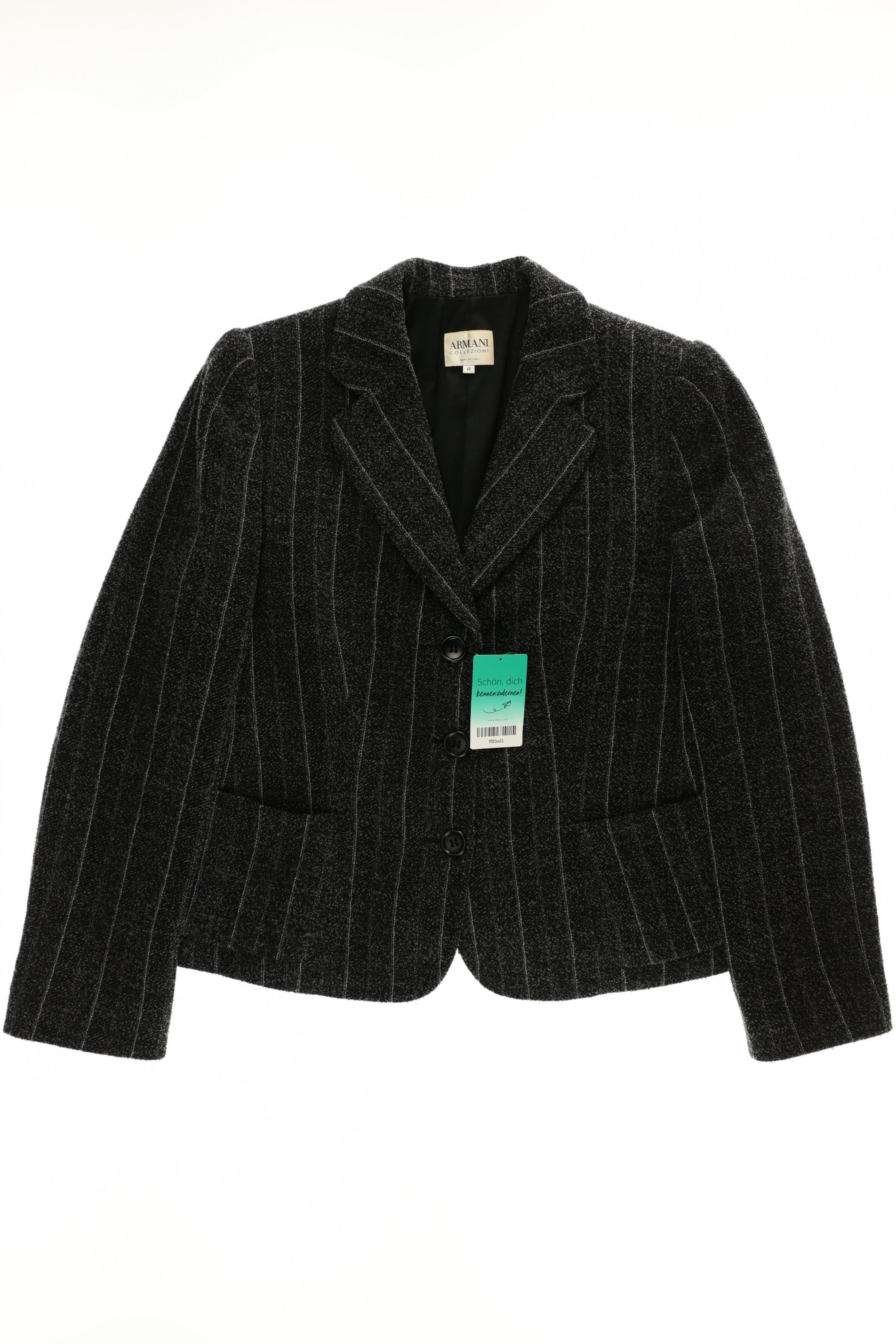 

Armani Collezioni Damen Blazer, grau, Gr. 48