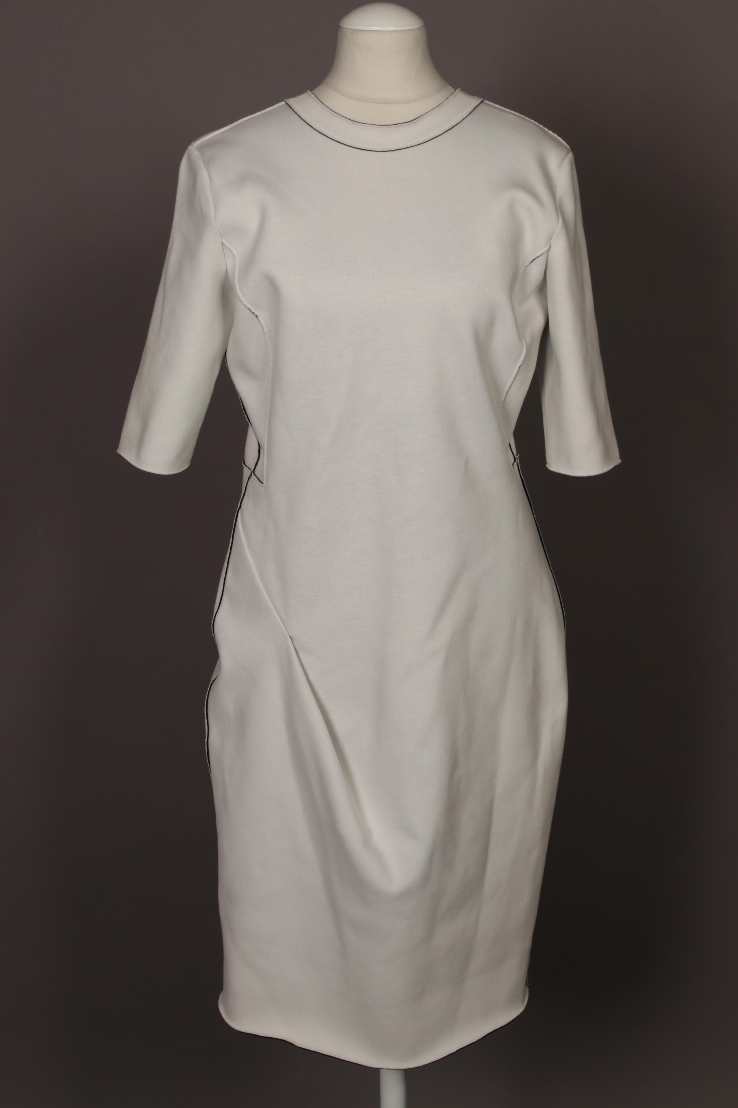 

Emporio Armani Damen Kleid, weiß, Gr. 46