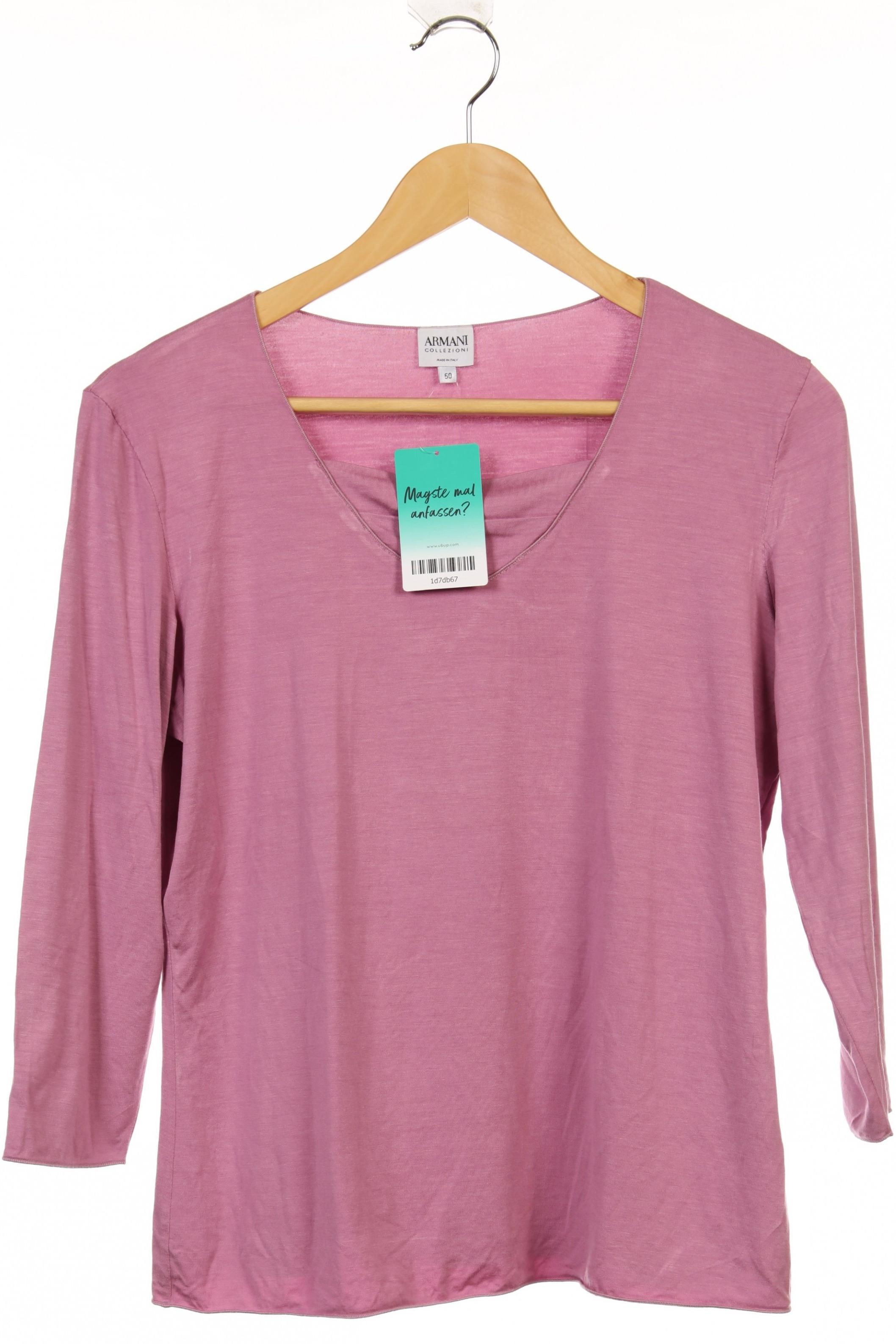 

Armani Collezioni Damen Langarmshirt, lila, Gr. 50
