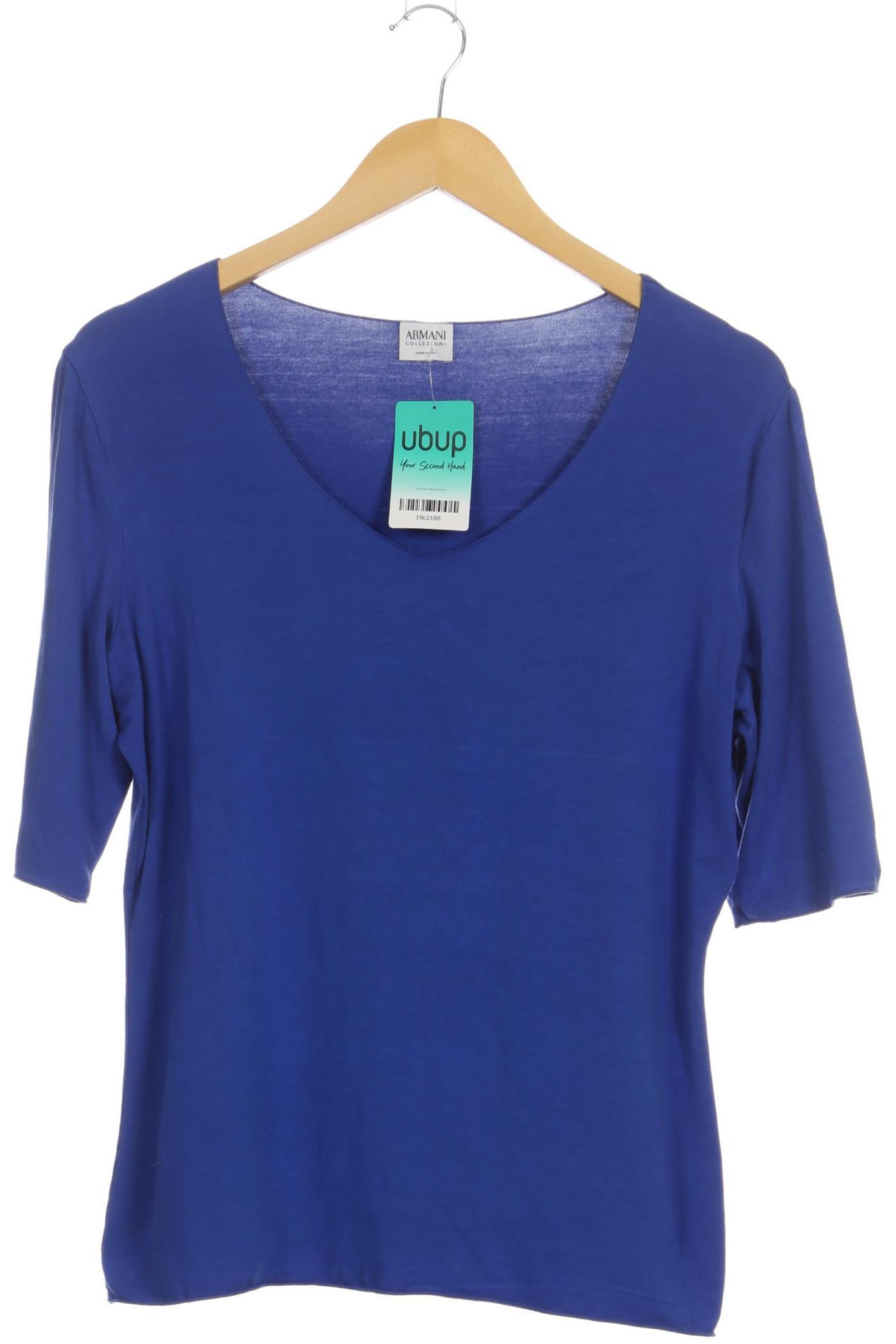 

Armani Collezioni Damen T-Shirt, blau, Gr.