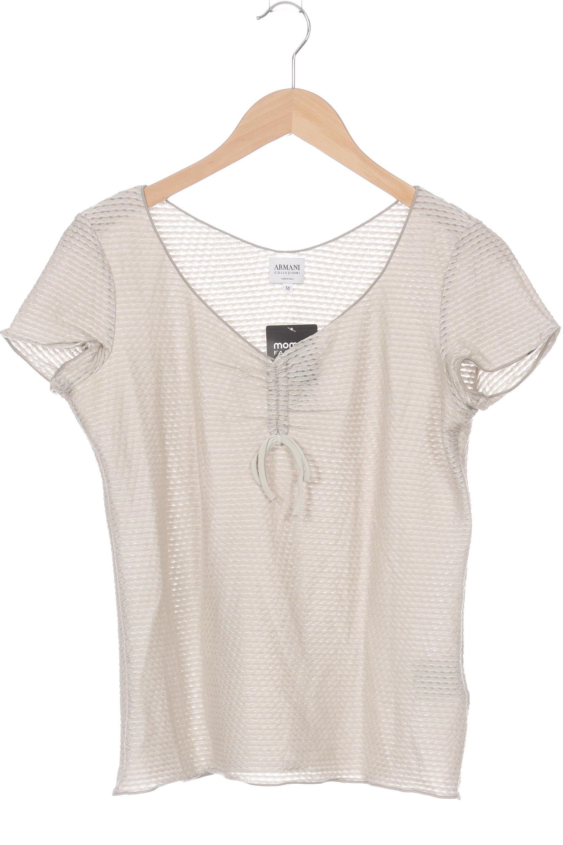 

Armani Collezioni Damen T-Shirt, beige, Gr. 50