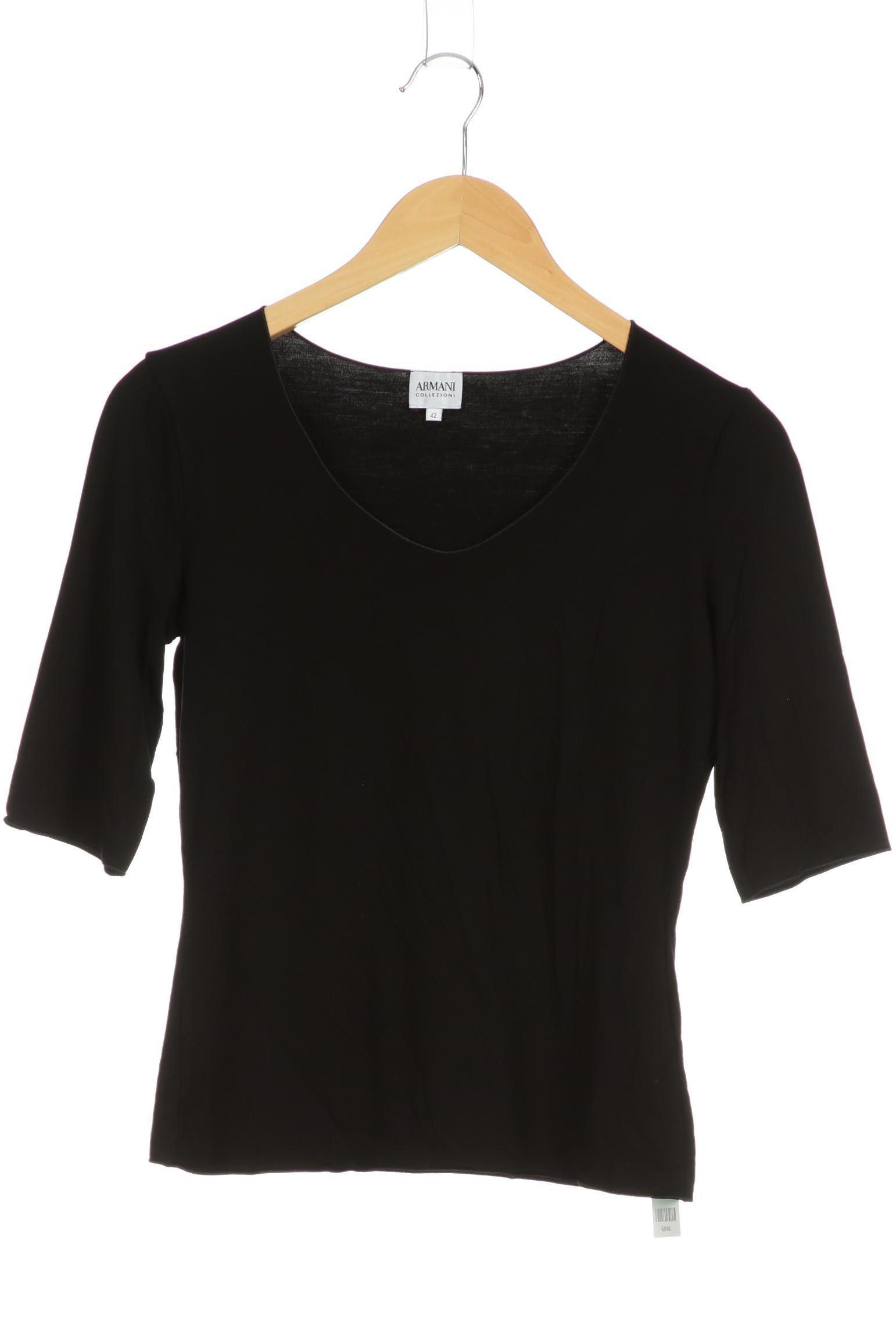 

Armani Collezioni Damen T-Shirt, schwarz, Gr. 42
