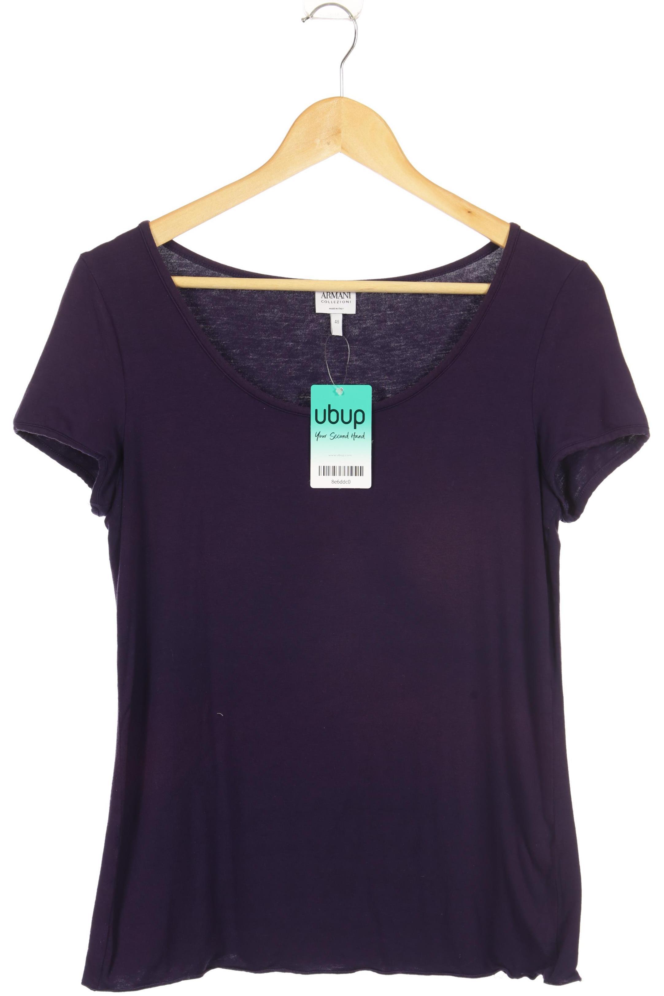 

Armani Collezioni Damen T-Shirt, lila, Gr. 48