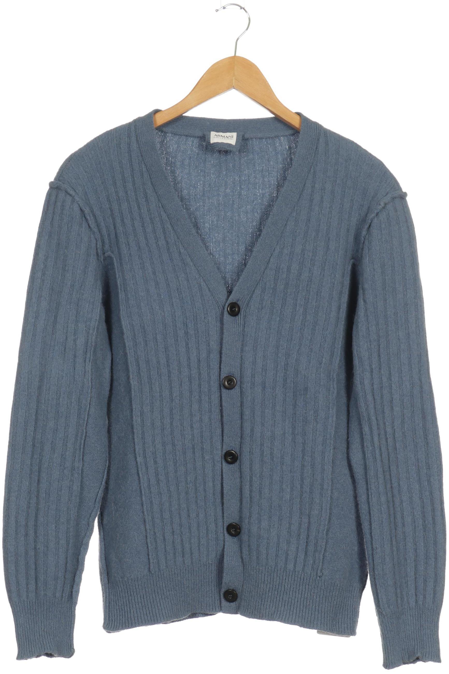 

Armani Collezioni Herren Strickjacke, blau, Gr. 56