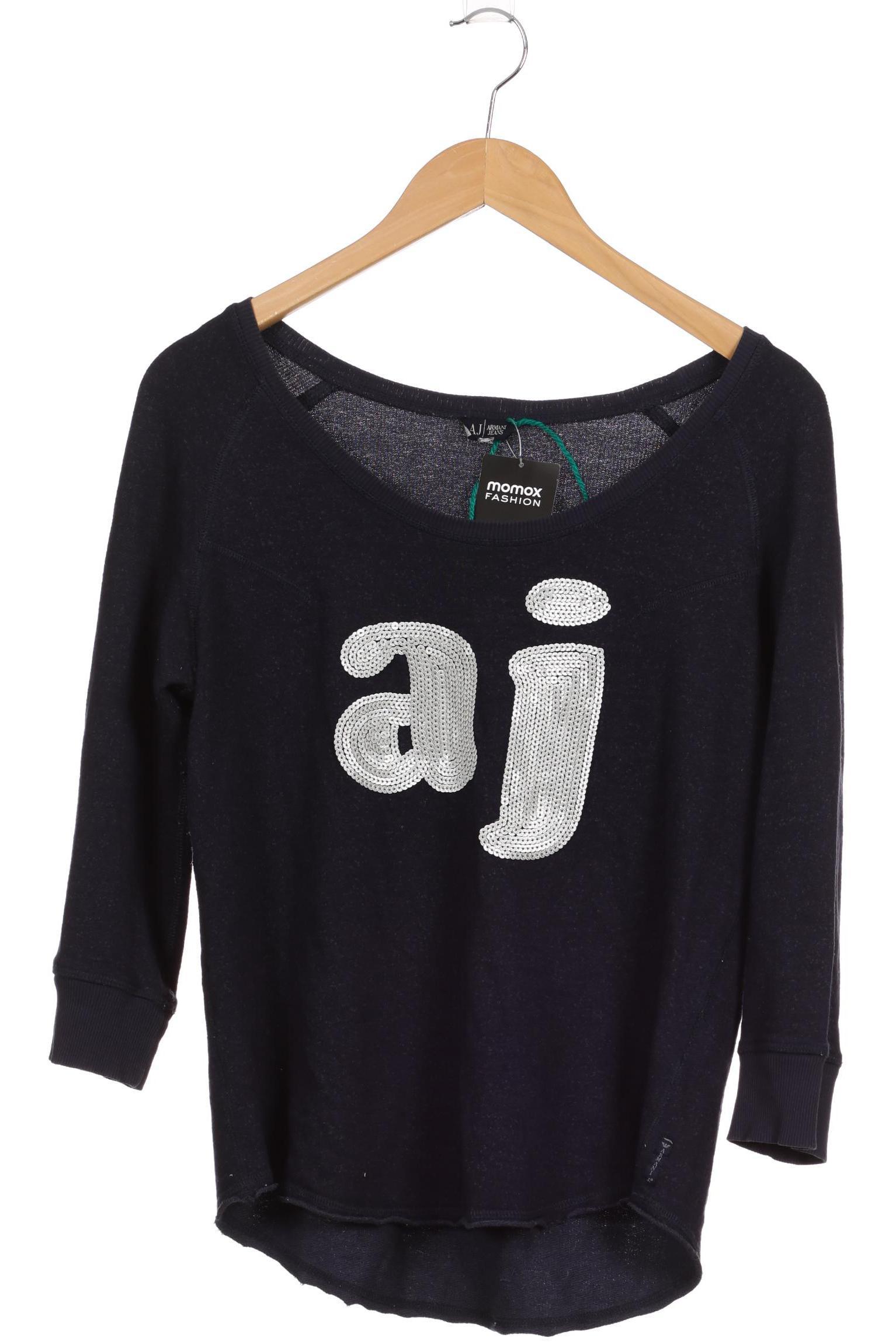

Armani Jeans Damen Langarmshirt, blau, Gr.