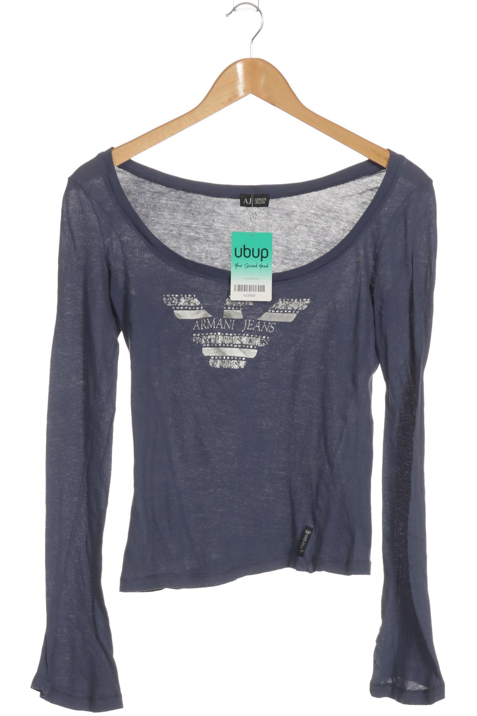 

Armani Jeans Damen Langarmshirt, blau, Gr. 40