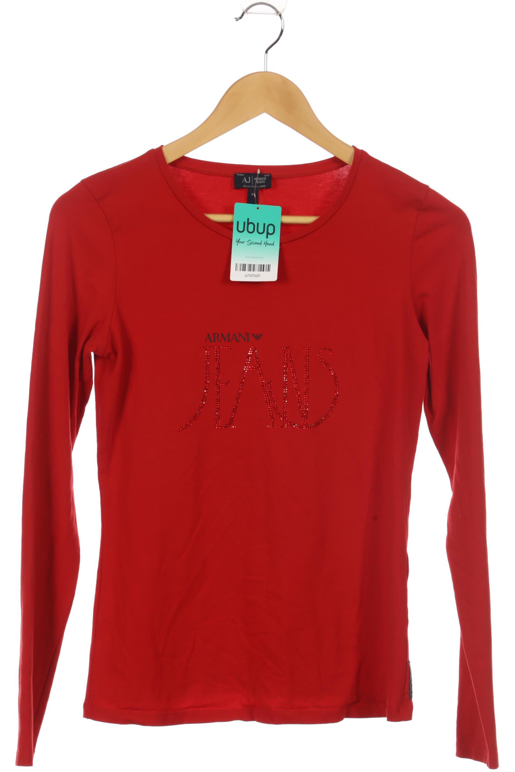 

Armani Jeans Damen Langarmshirt, rot, Gr. 42