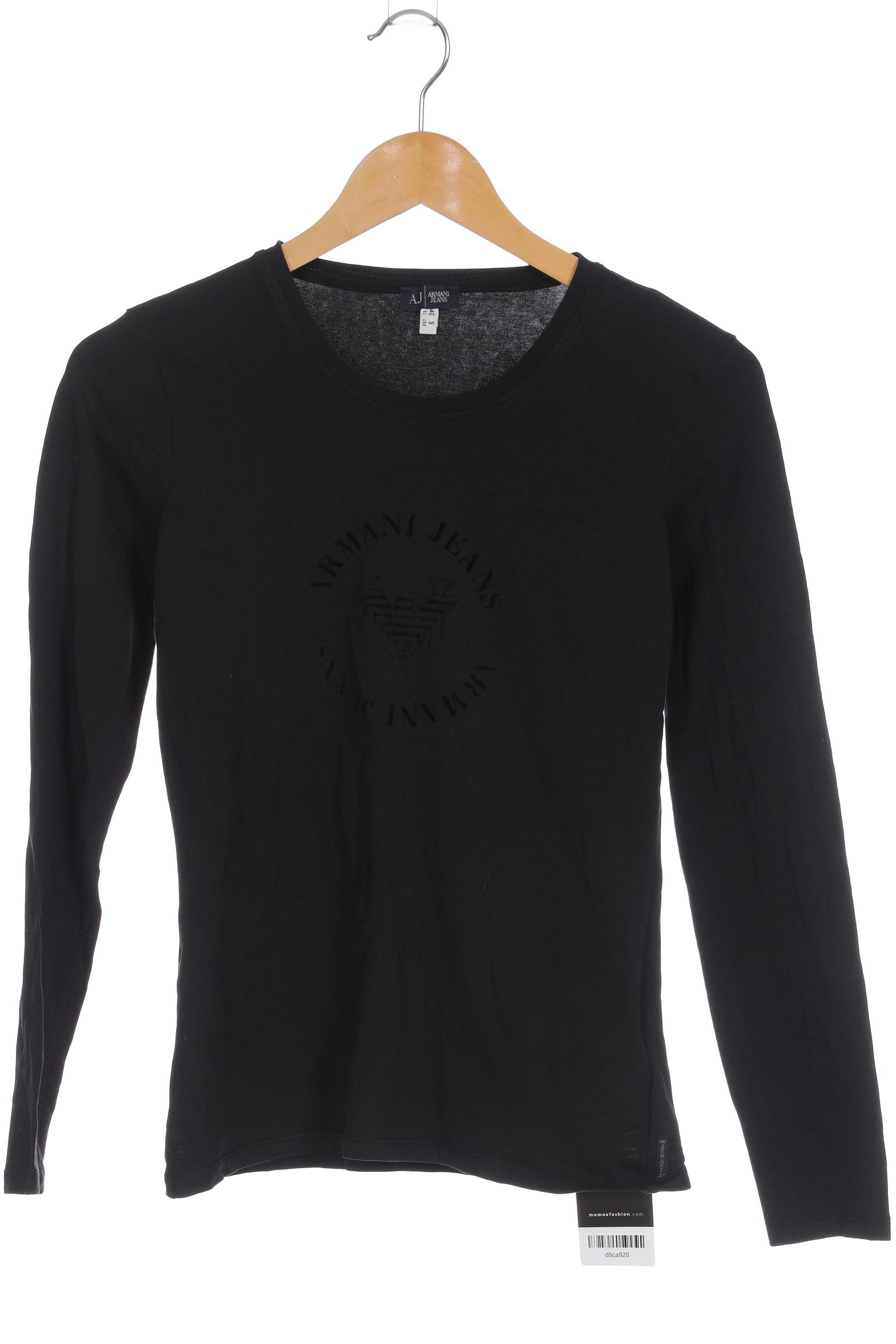 

Armani Jeans Damen Langarmshirt, schwarz, Gr.
