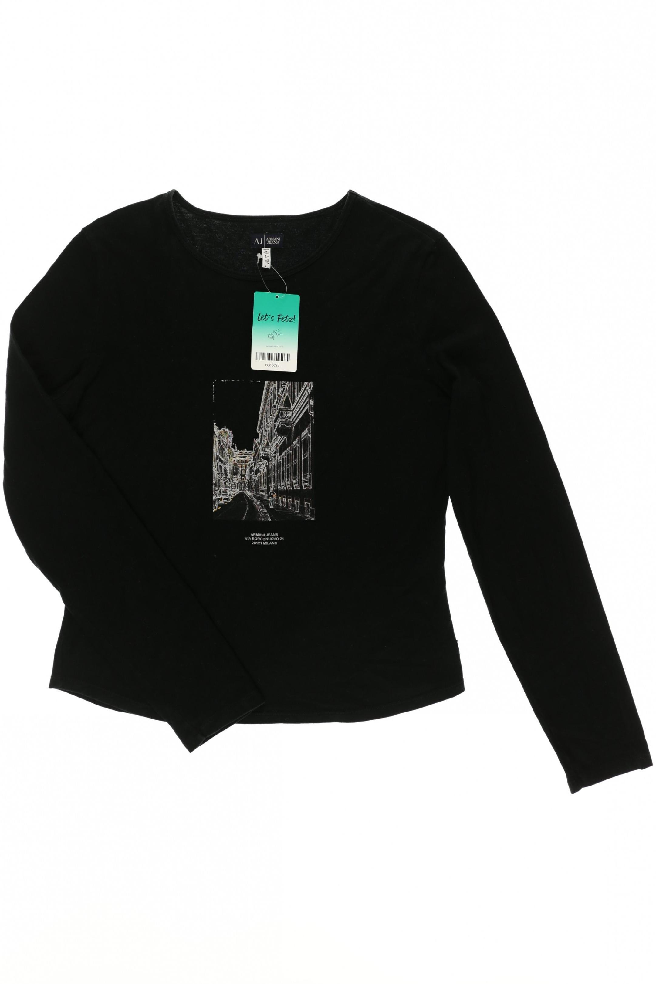 

Armani Jeans Damen Langarmshirt, schwarz, Gr. 42