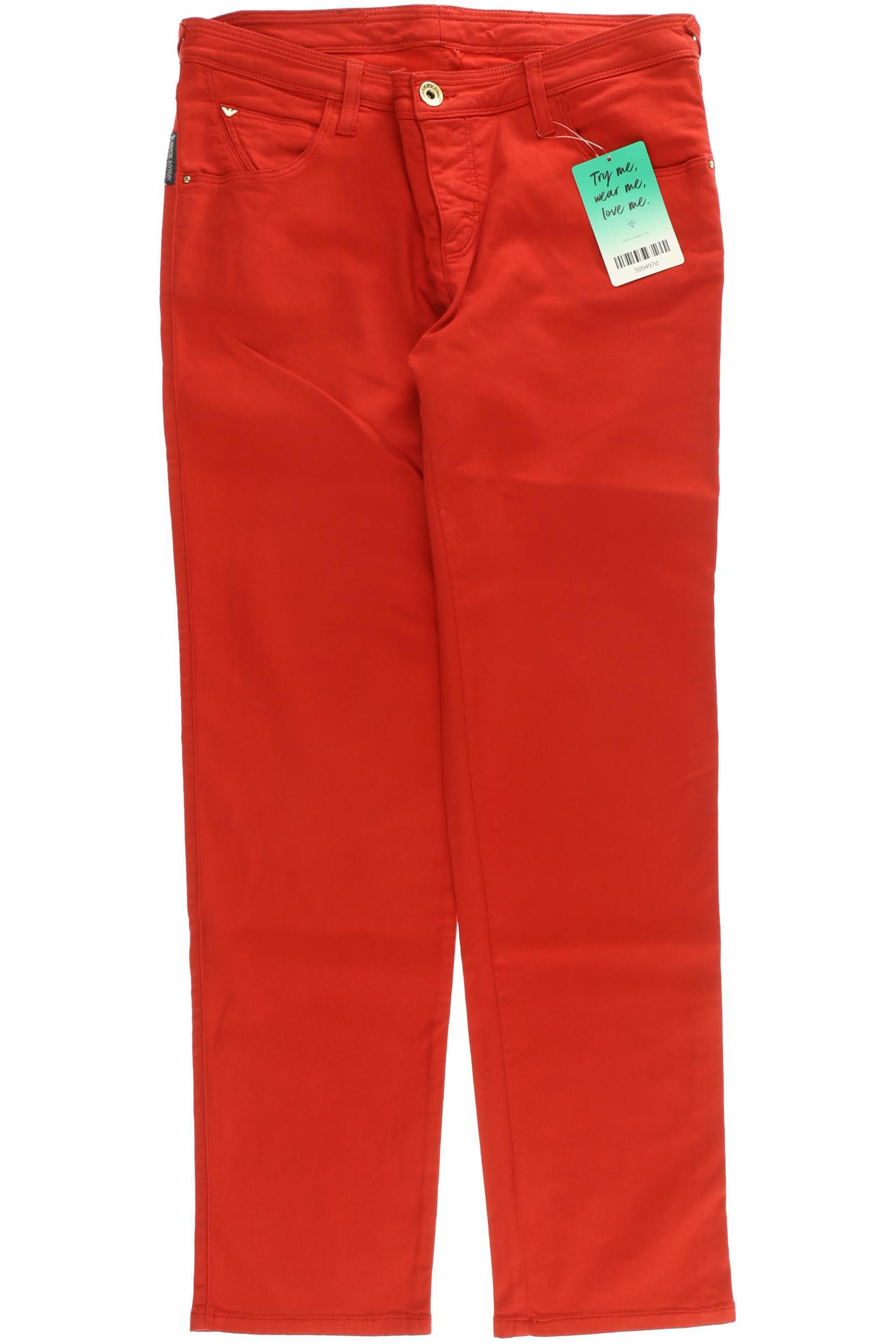 

Armani Jeans Damen Stoffhose, rot, Gr.