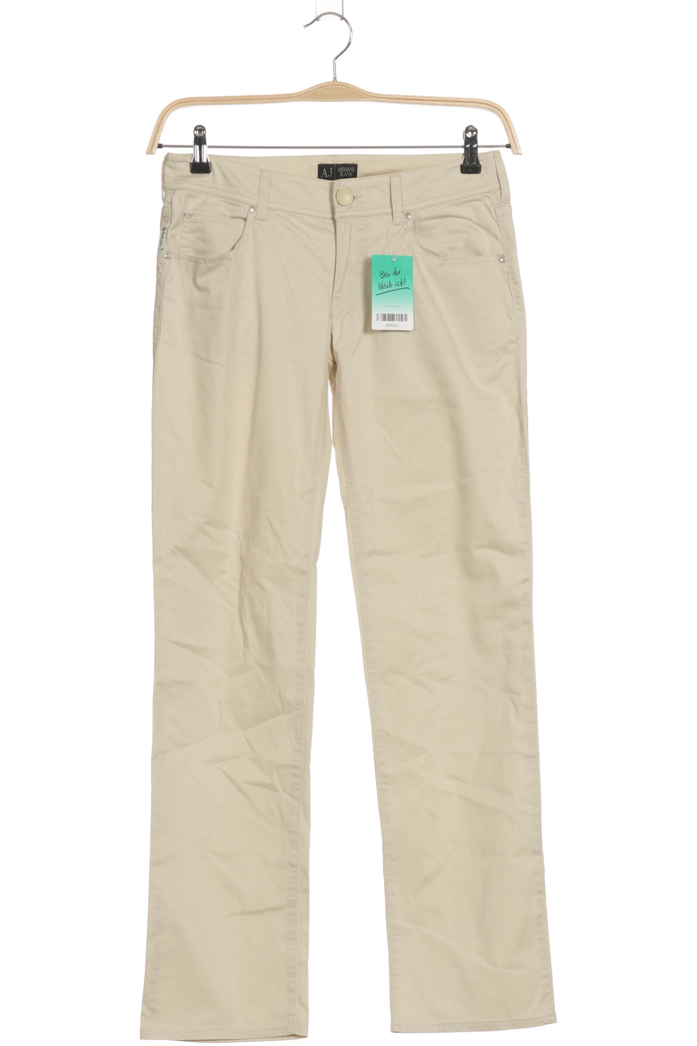 

Armani Jeans Damen Stoffhose, beige, Gr. 28