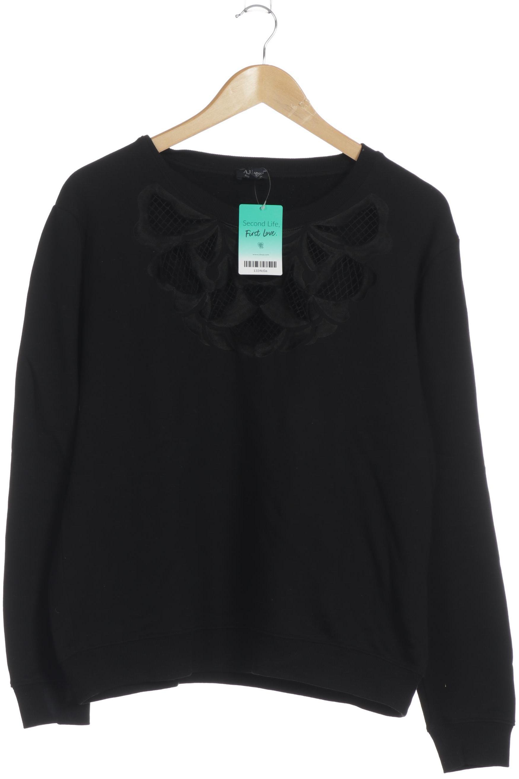 

Armani Jeans Damen Sweatshirt, schwarz, Gr. 50