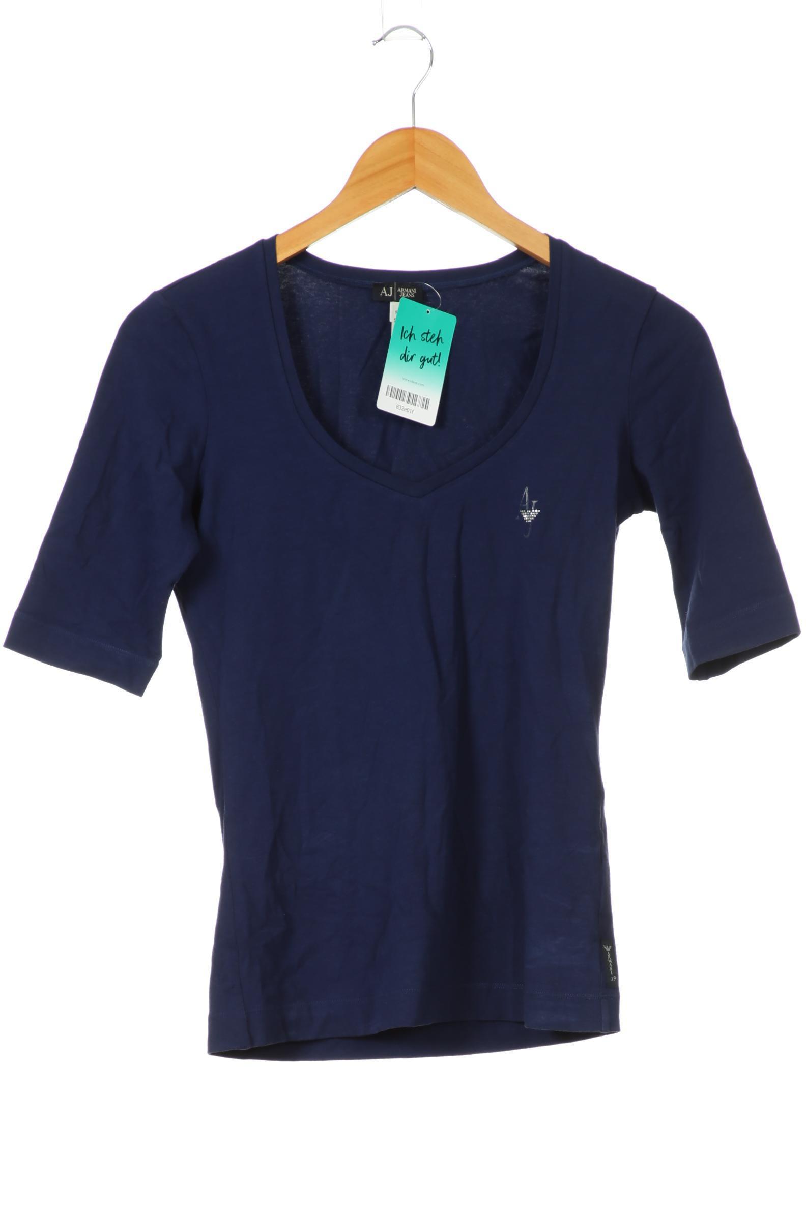 

Armani Jeans Damen T-Shirt, blau, Gr. 42