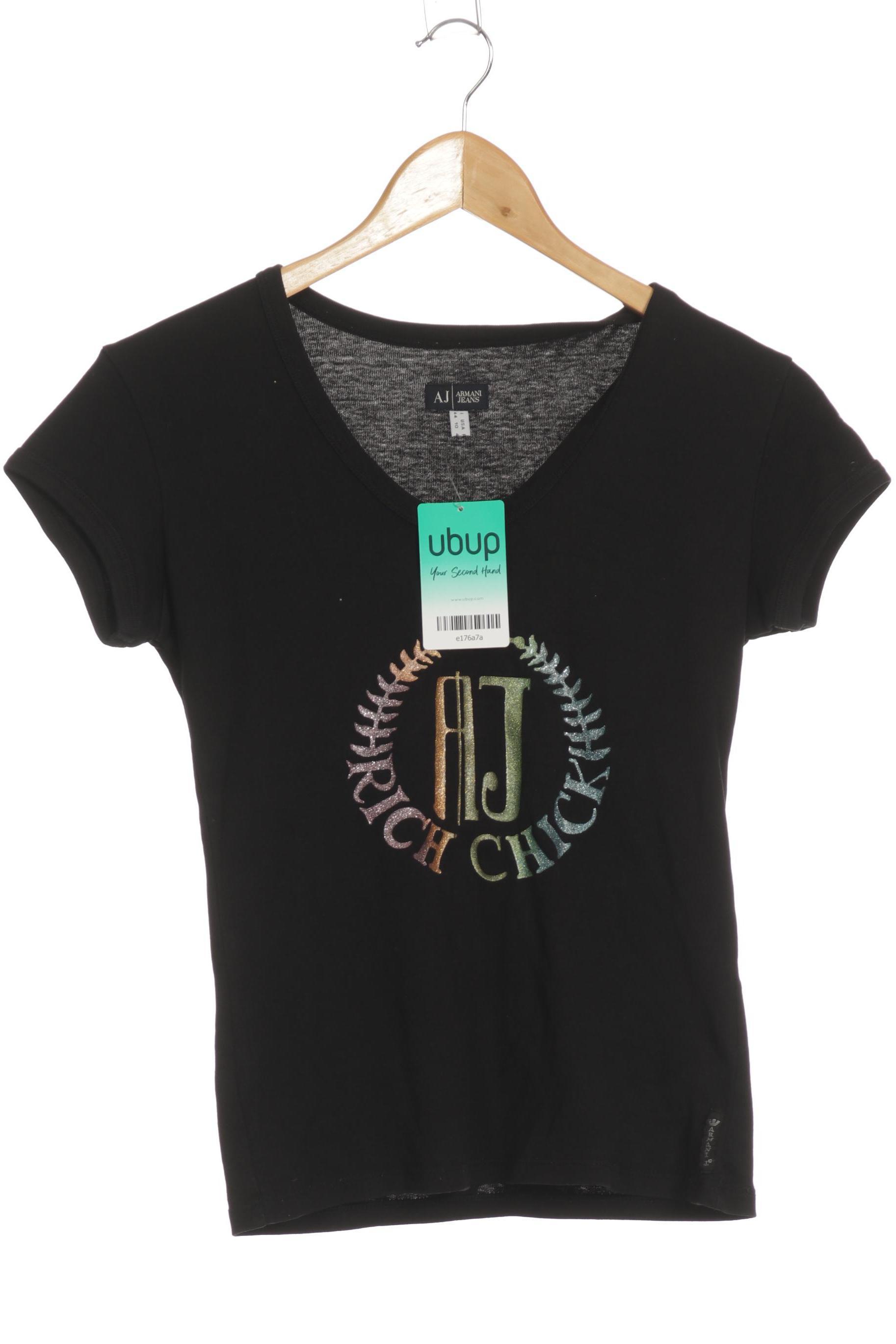 

Armani Jeans Damen T-Shirt, schwarz, Gr. 40