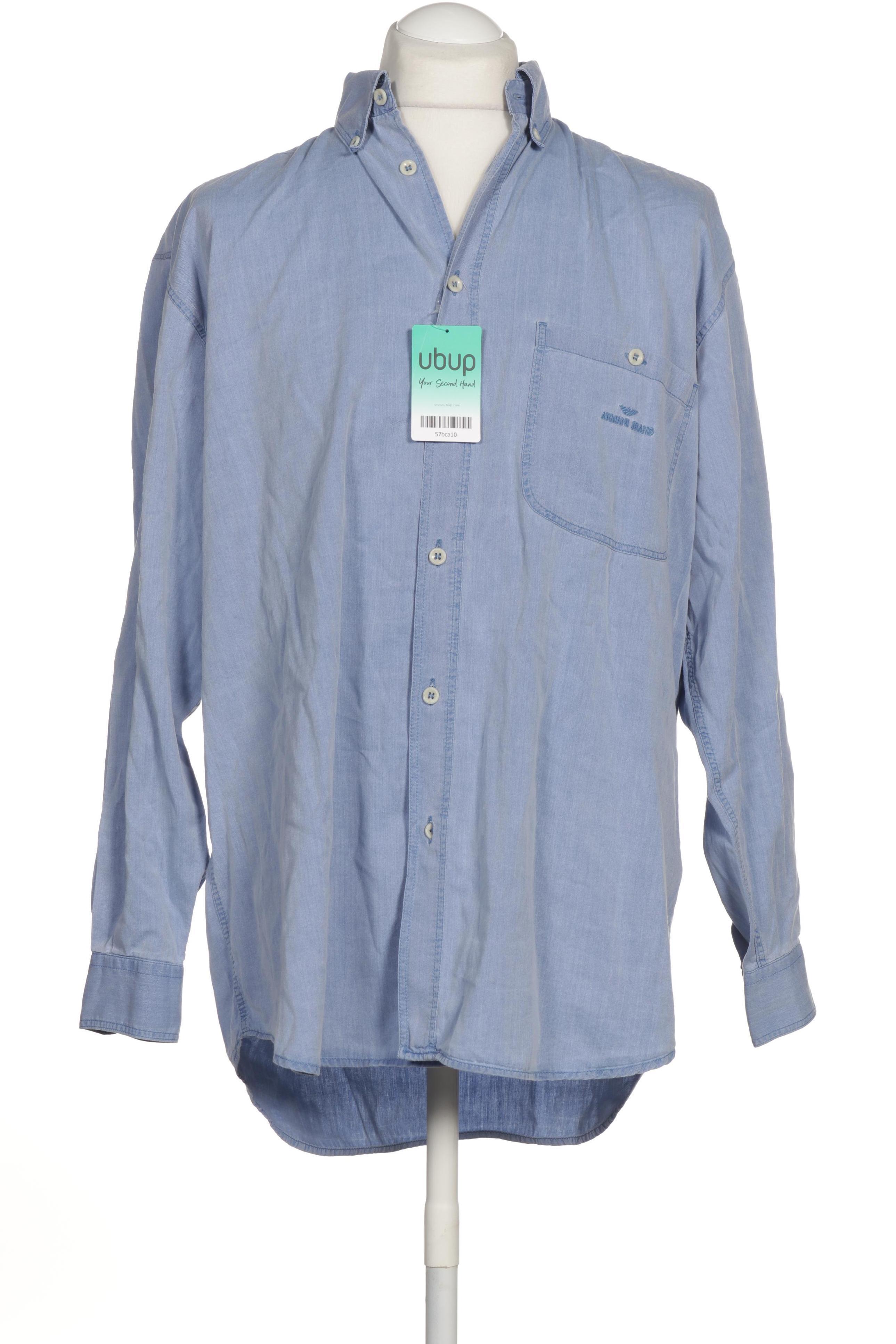 

Armani Jeans Herren Hemd, blau, Gr.