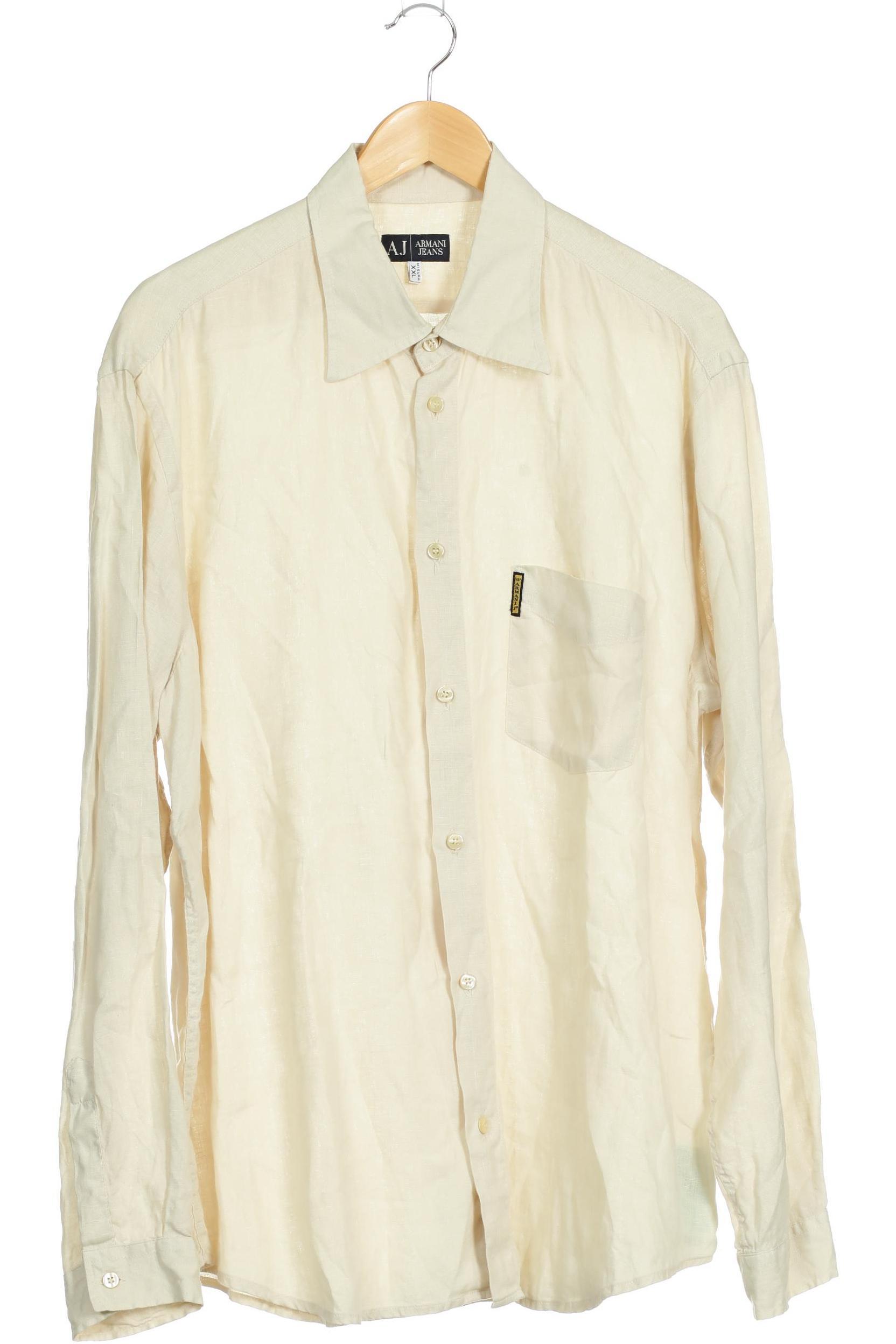 Thumbnail - Armani Jeans Herren Hemd, beige, Gr.