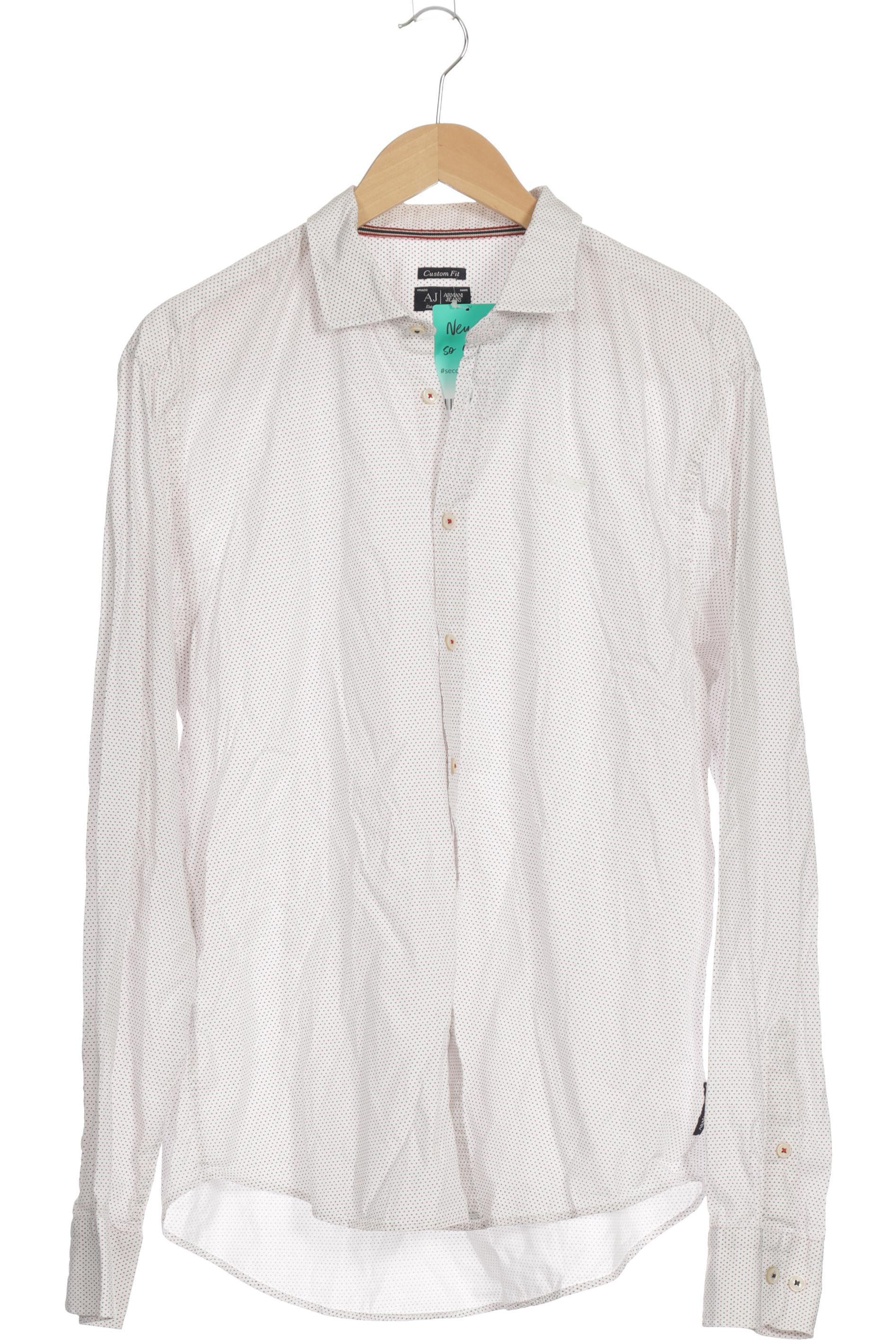 

Armani Jeans Herren Hemd, weiß, Gr.