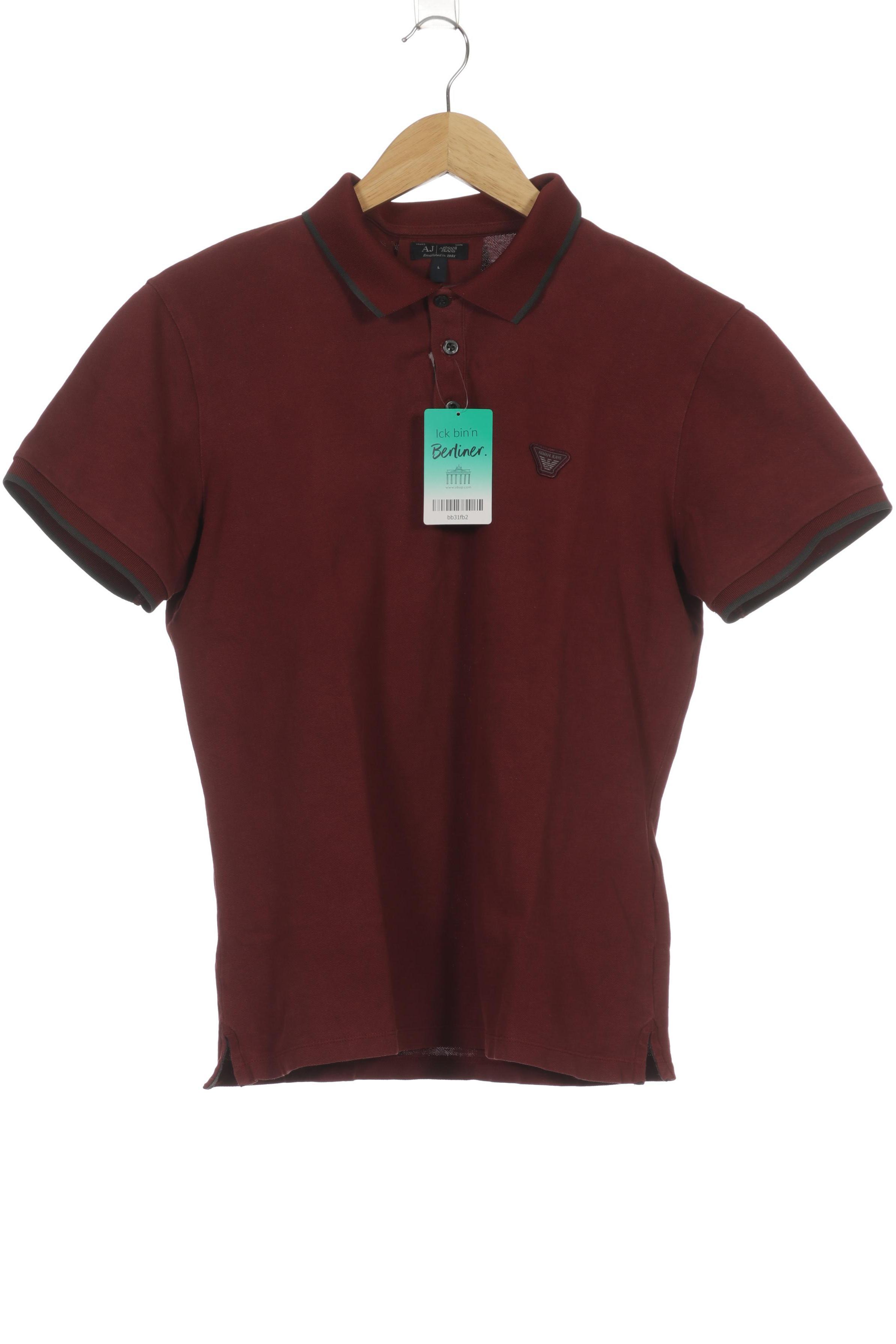 Thumbnail - Armani Jeans Herren Poloshirt, rot, Gr.